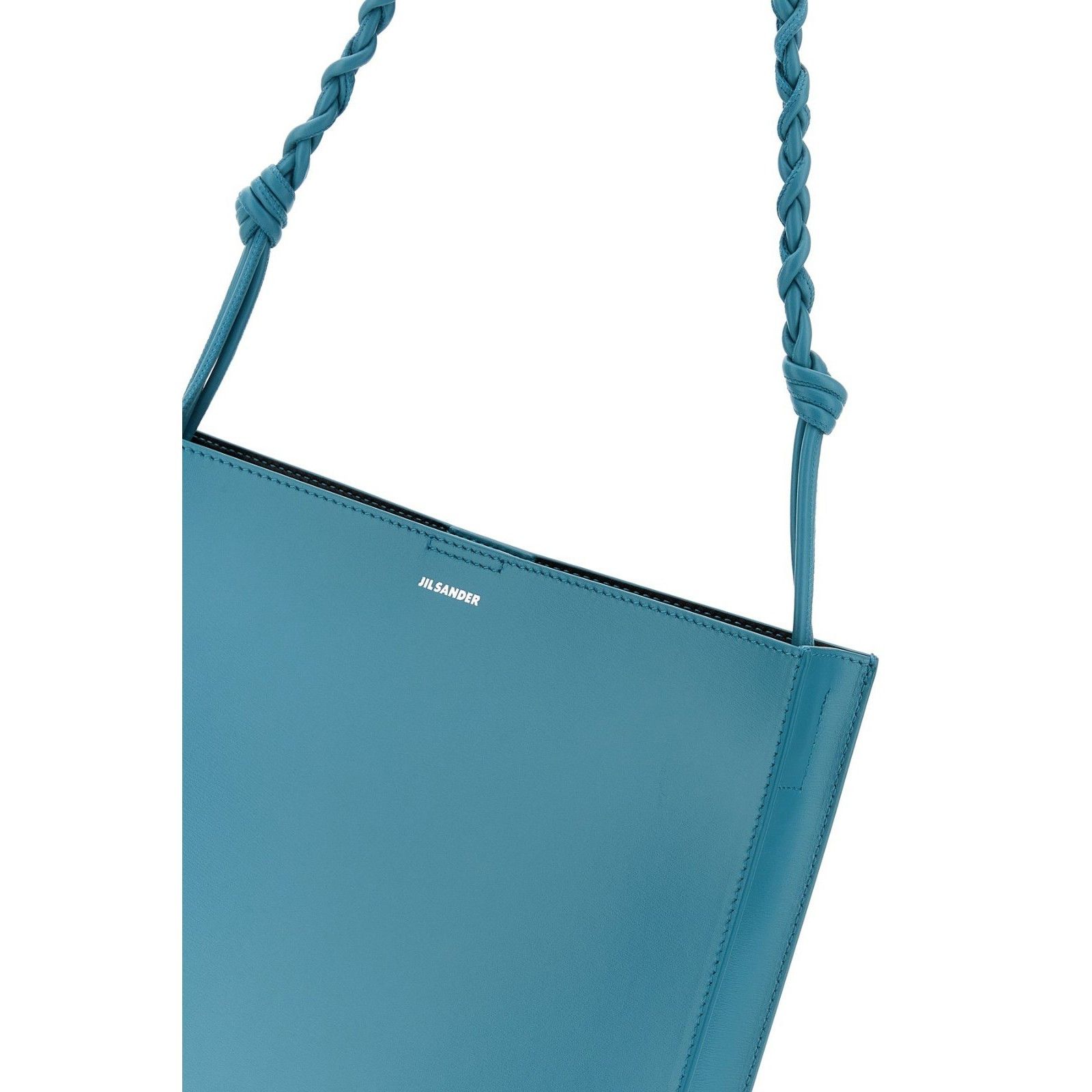 Jil Sander JIL SANDER Tangle Medium Blue Leather Shoulder Bag New Size ONE SIZE - 4 Thumbnail