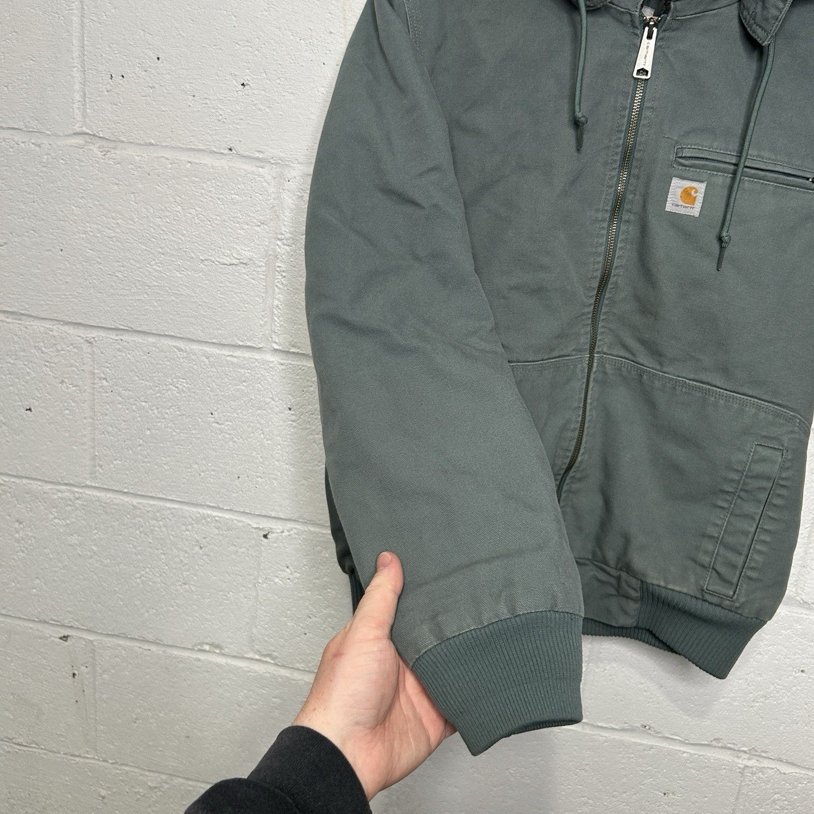 Carhartt Carhartt Sherpa-Lined Wildwood Jacket “Balsam Green” 100815 Size US L / EU 52-54 / 3 - 7 Thumbnail