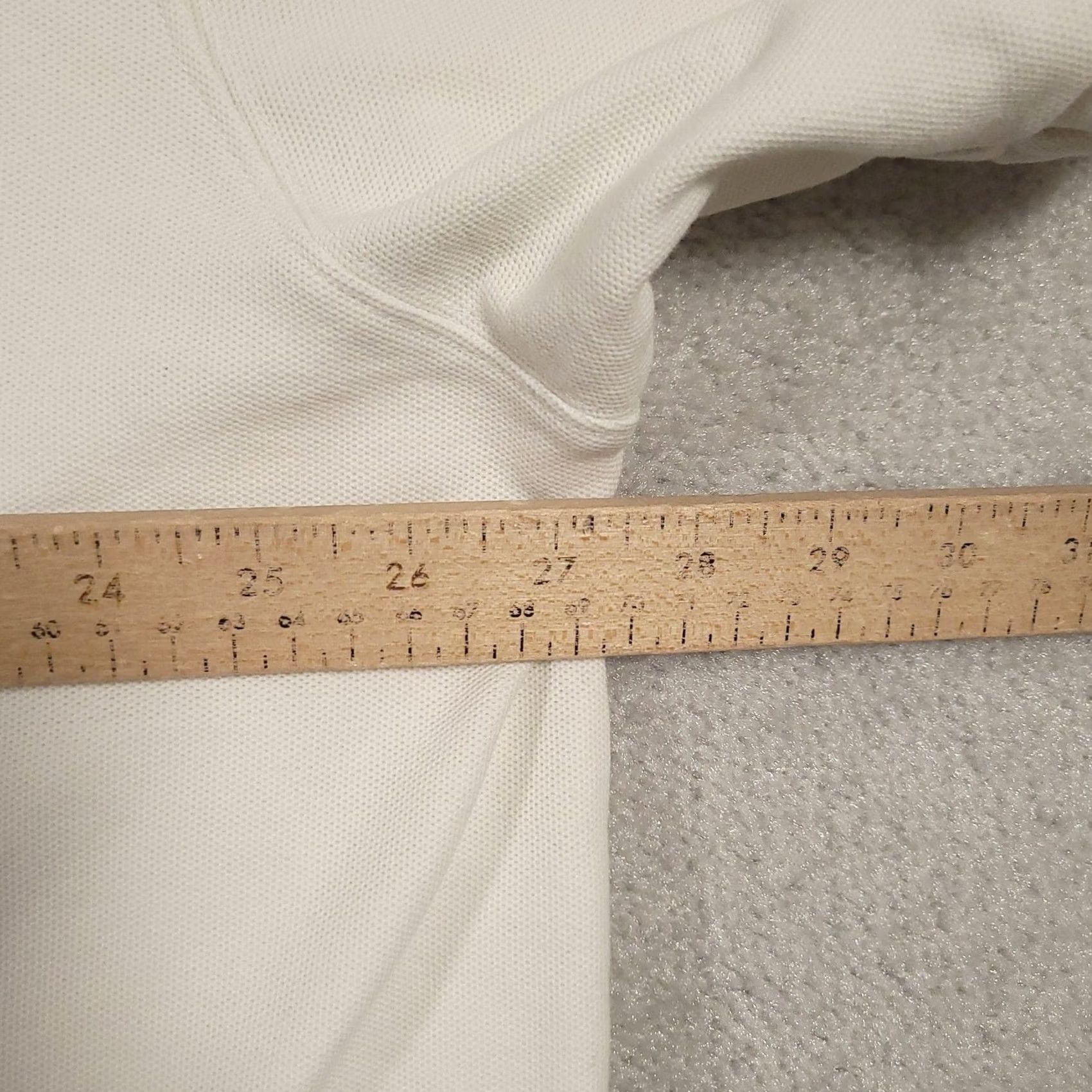 Vintage VINTAGE L.L.Bean Polo Shirt Mens 2XLT Tall White Pique Knit Short Sleeve Chest Pocket Shirt Mens XXL Tall White Pique Knit Polo Pocket Casual Men Size US XXL / EU 58 / 5 - 5 Thumbnail
