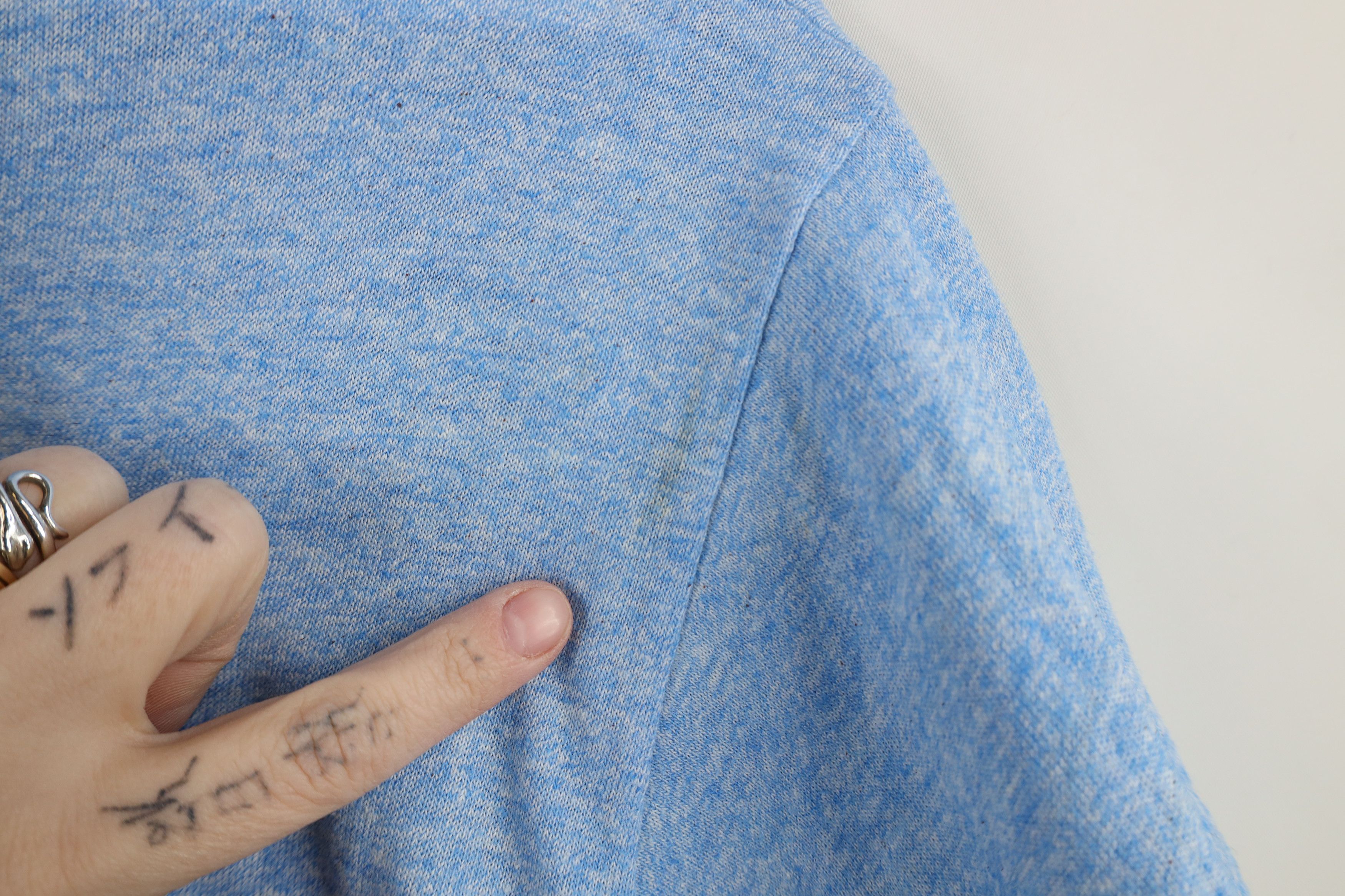 Russell Athletic × Vintage Vintage 90s Russell Athletic School Ringer T-Shirt Blue USA Size US M / EU 48-50 / 2 - 6 Thumbnail