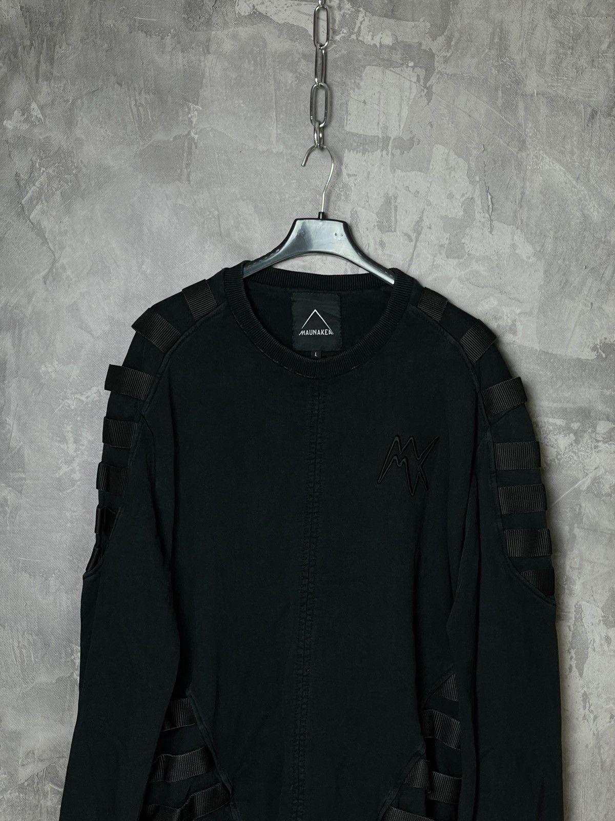 Japanese Brand × Vintage Japanese Brand Retro Style Y2K Abstract Design Sweatshirt Size US L / EU 52-54 / 3 - 2 Thumbnail