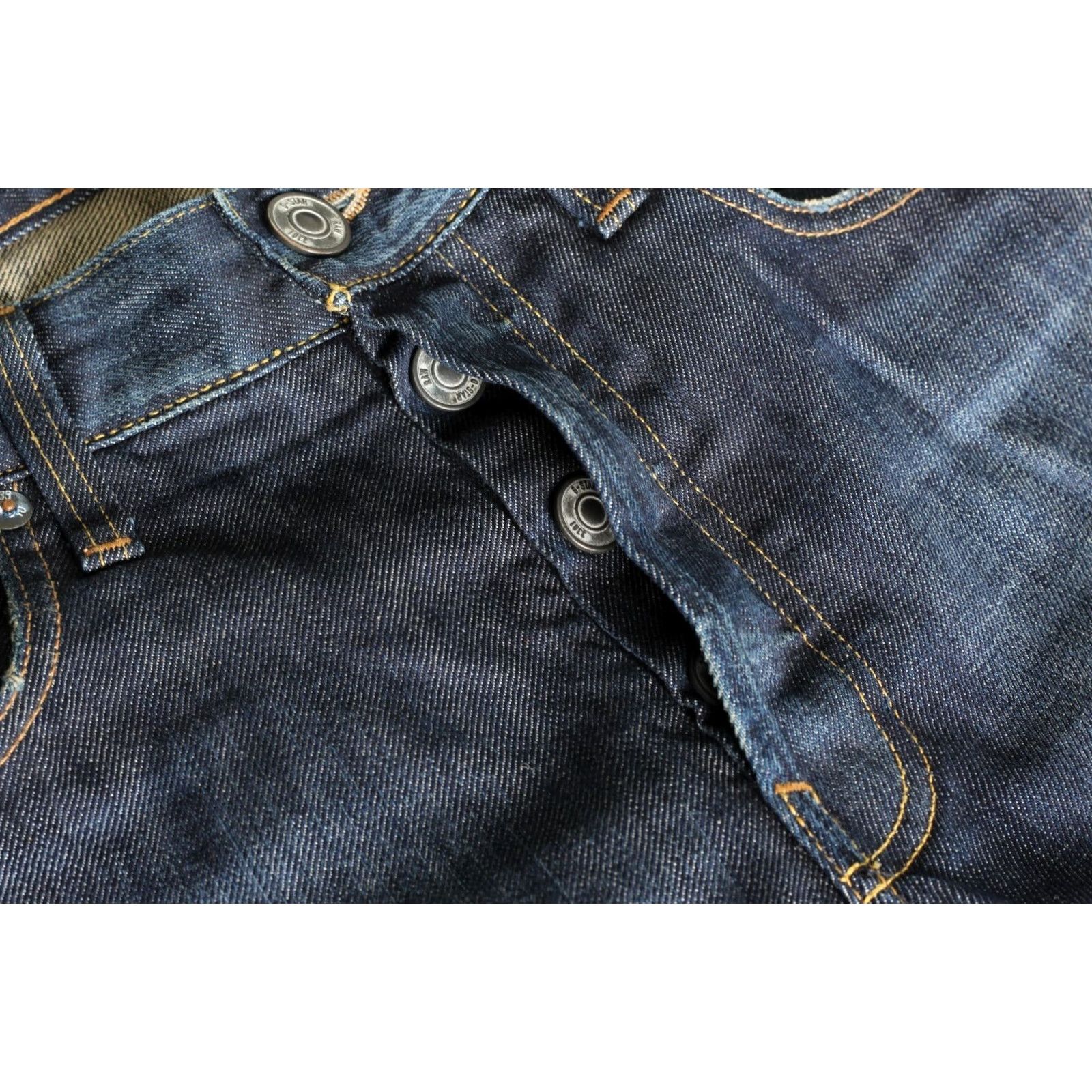 G-Star G-Star 3301 STRAIGHT Jeans Men 32x32 Blue 5-Pocket Denim Regular 3301 DZ6676 Size US 32 / EU 48 - 5 Thumbnail