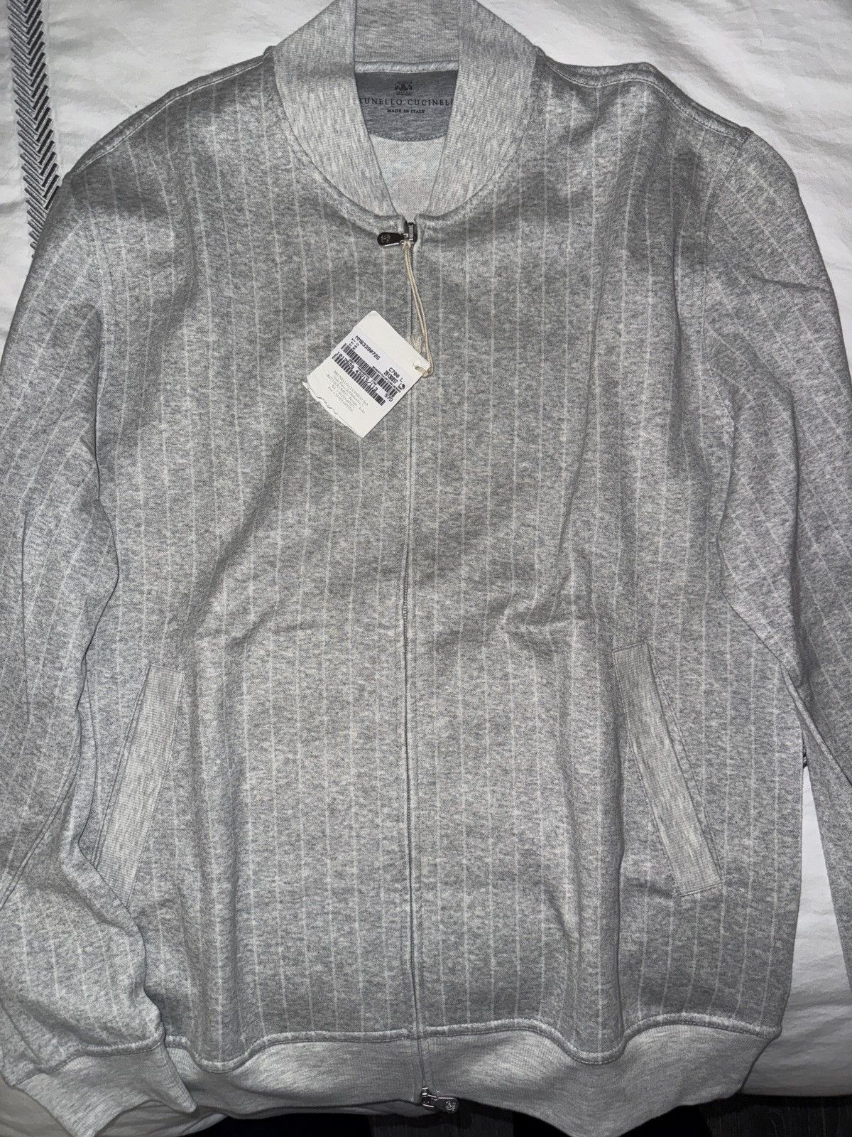 Brunello Cucinelli Brunello Cucinelli Zip-Up Sweater Hoodie Large Size US L / EU 52-54 / 3 - 5 Thumbnail
