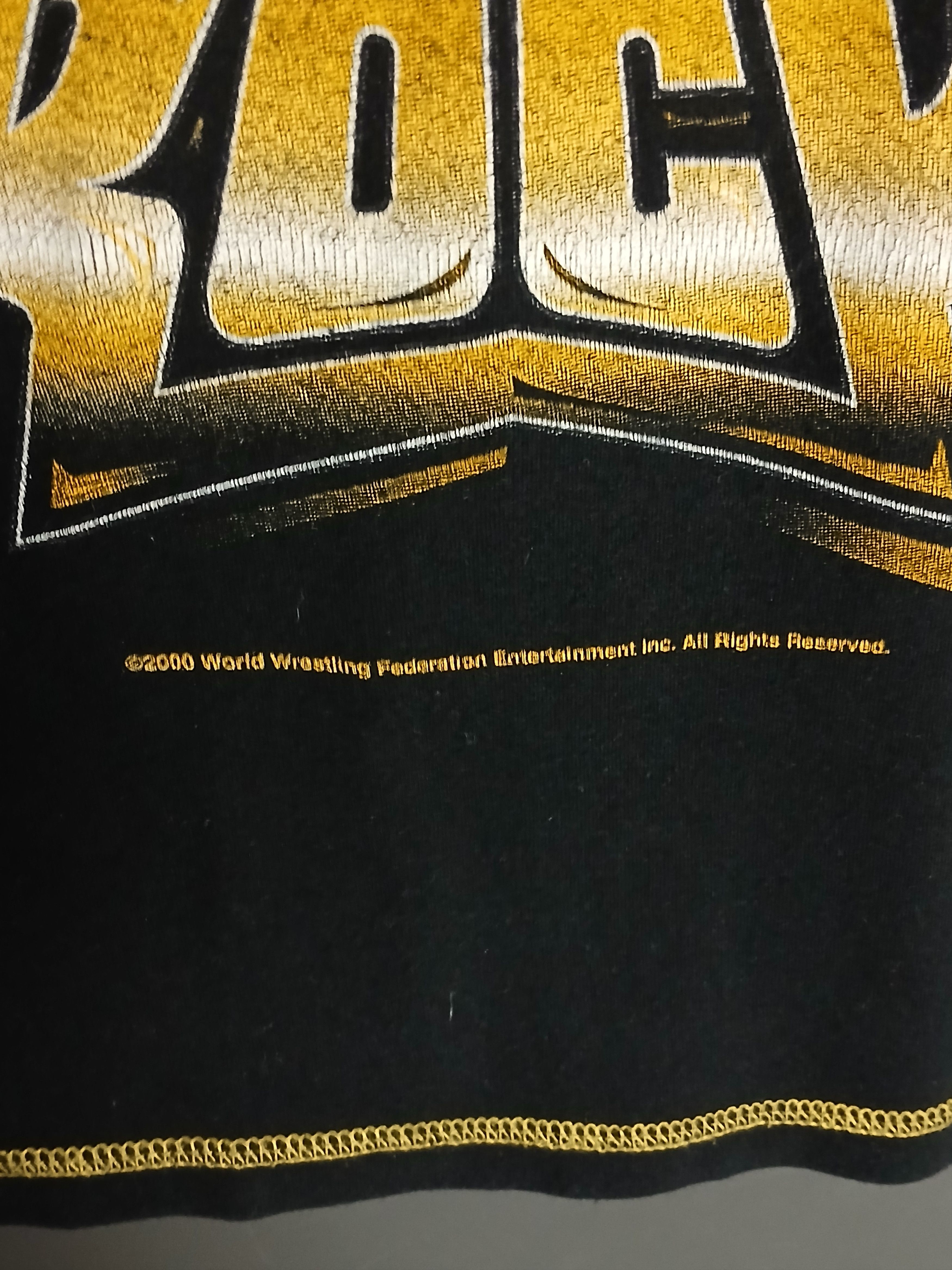 WWE Vintage 2000 WWF The Rock Wrestling T-Shirt Size US M / EU 48-50 / 2 - 4 Thumbnail
