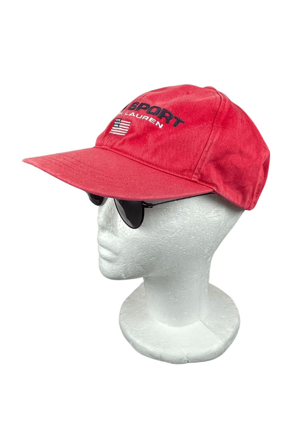 Polo Ralph Lauren 1996 Polo Sport US-Flag Chino Cap | OG Taiwan Production Size ONE SIZE - 3 Thumbnail