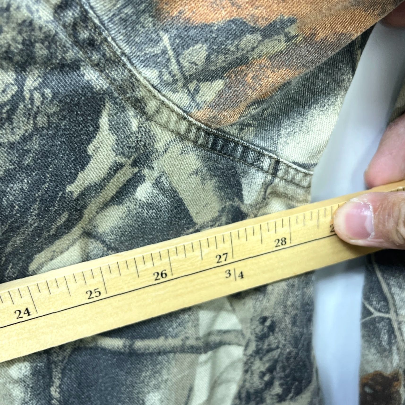 Vintage VINTAGE Tree Camo Real Button-Up Long Sleeve Shirt 2XL Size US XXL / EU 58 / 5 - 5 Thumbnail