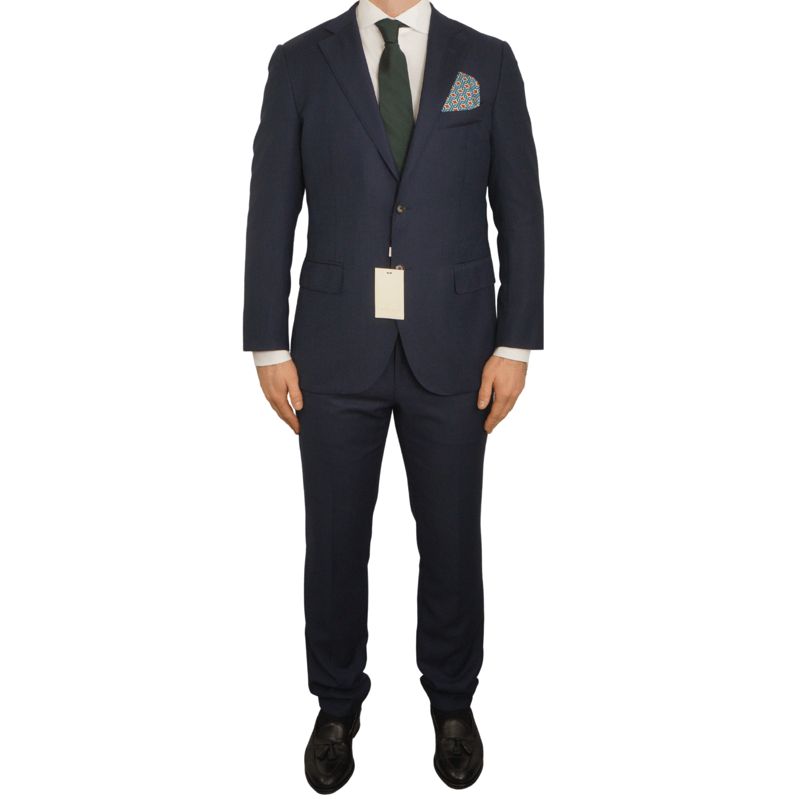 image of Men Suitsupply Suit Lazio Single Reda S110 Wool Eu54 Uk/us44 in Blue (Size 44R)