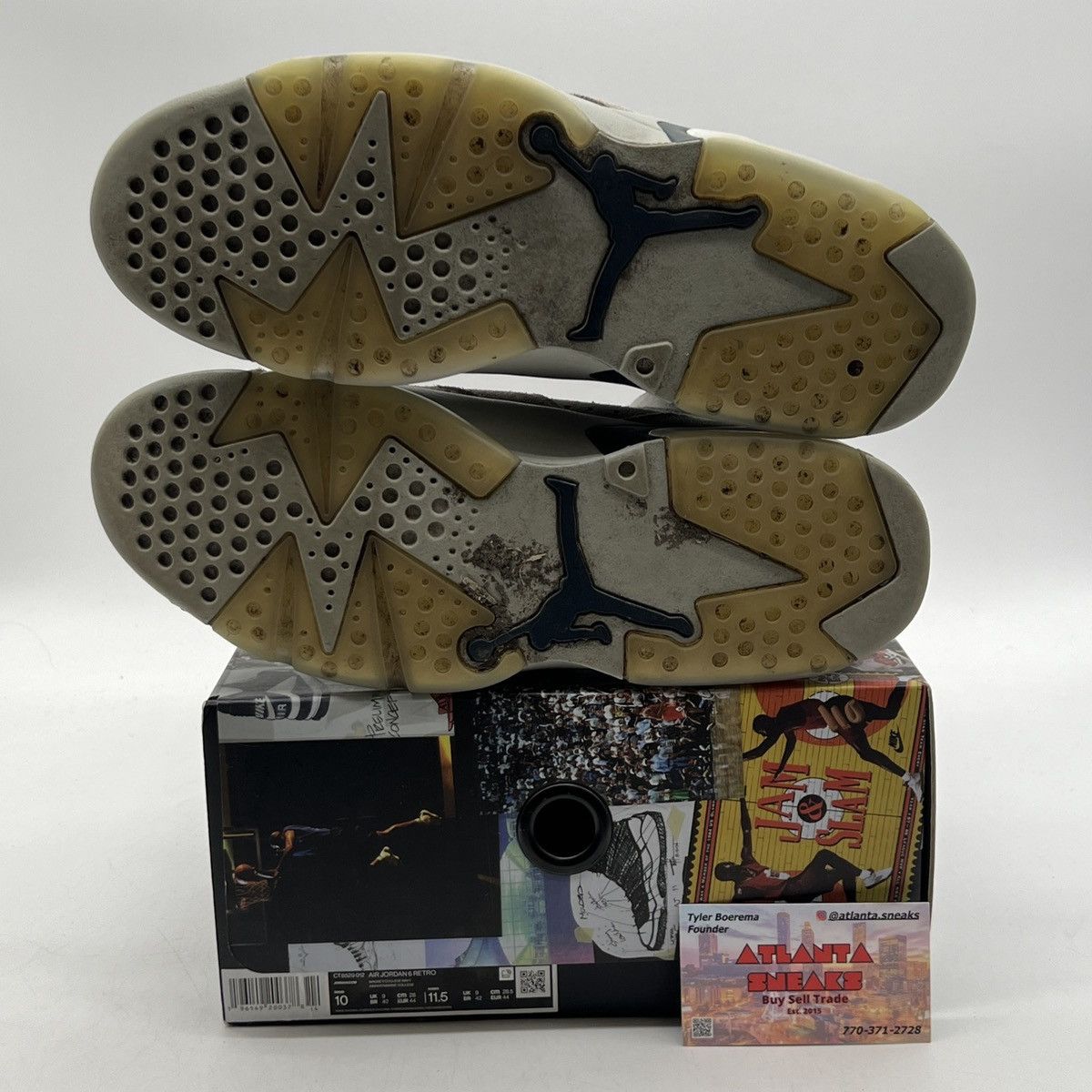 Jordan Brand Air Jordan 6 Georgetown Size US 10 / EU 43 - 7 Thumbnail