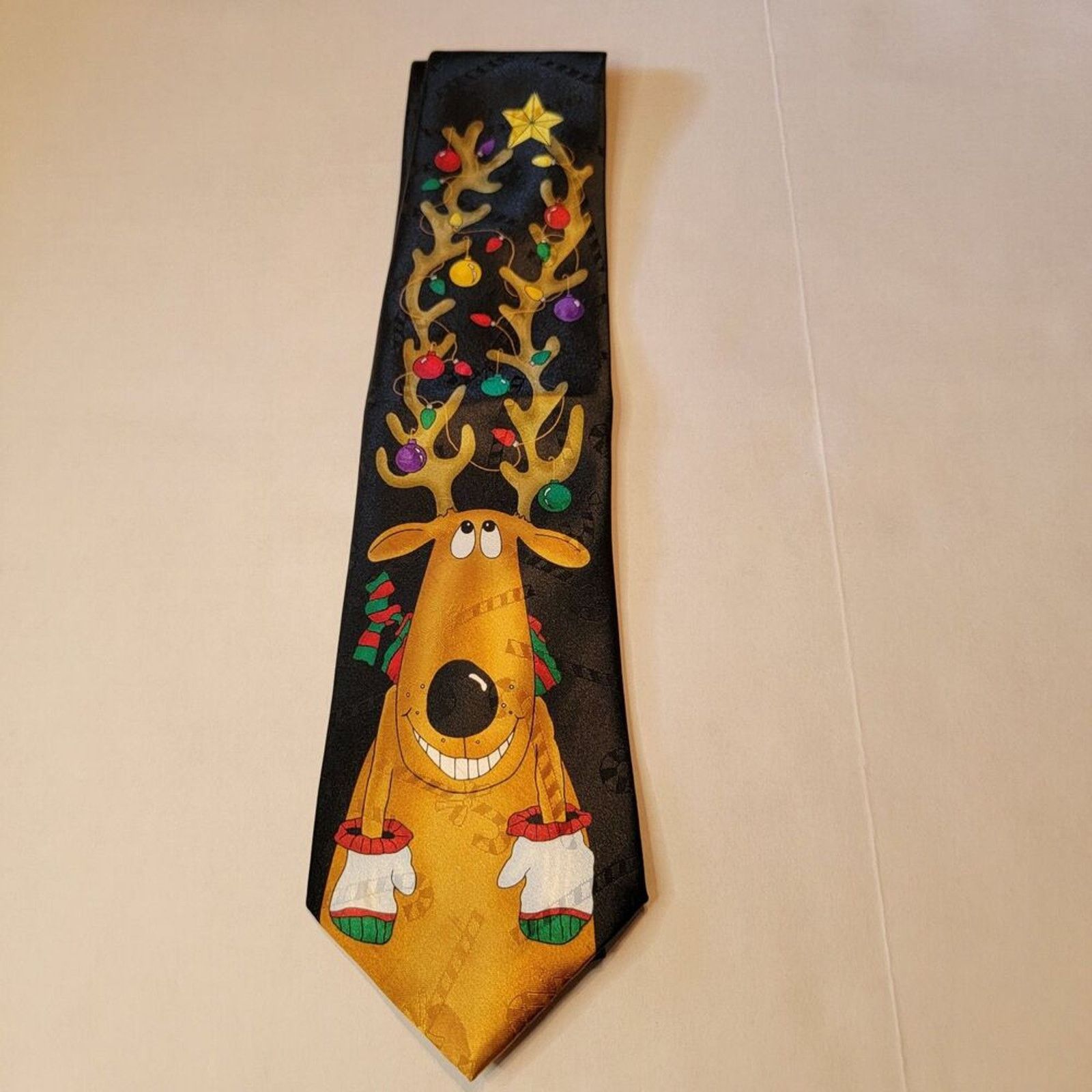 Other NovelTies by Hallmark Christmas Tie Reindeer Antler Lights Size ONE SIZE - 2 Thumbnail