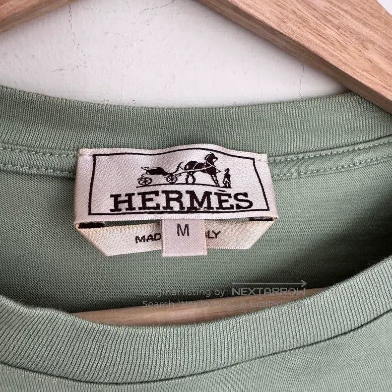 Hermes Hermes Cartoon printed casual crew neck short-sleeved T-sh Size US M / EU 48-50 / 2 - 4 Thumbnail
