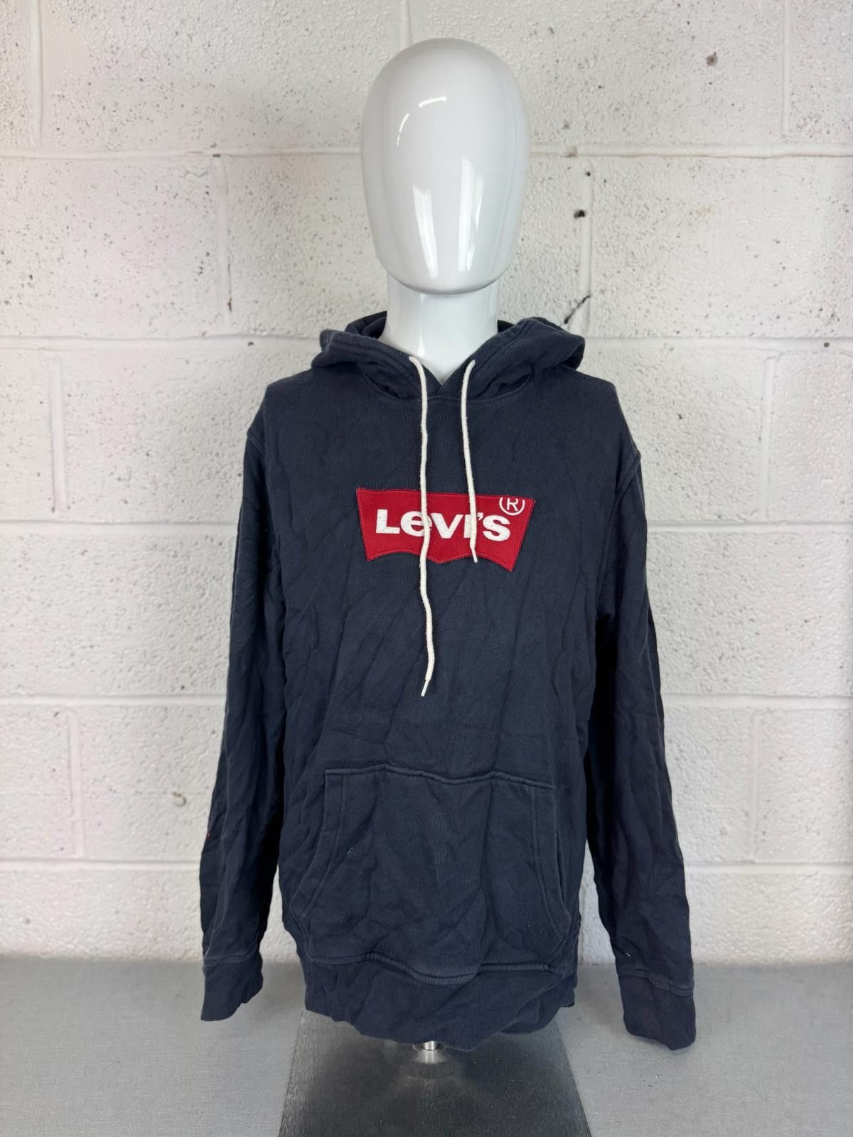 Levi's Levi's Men's Navy Pullover Hoodie Size L Size US L / EU 52-54 / 3 - 1 Thumbnail