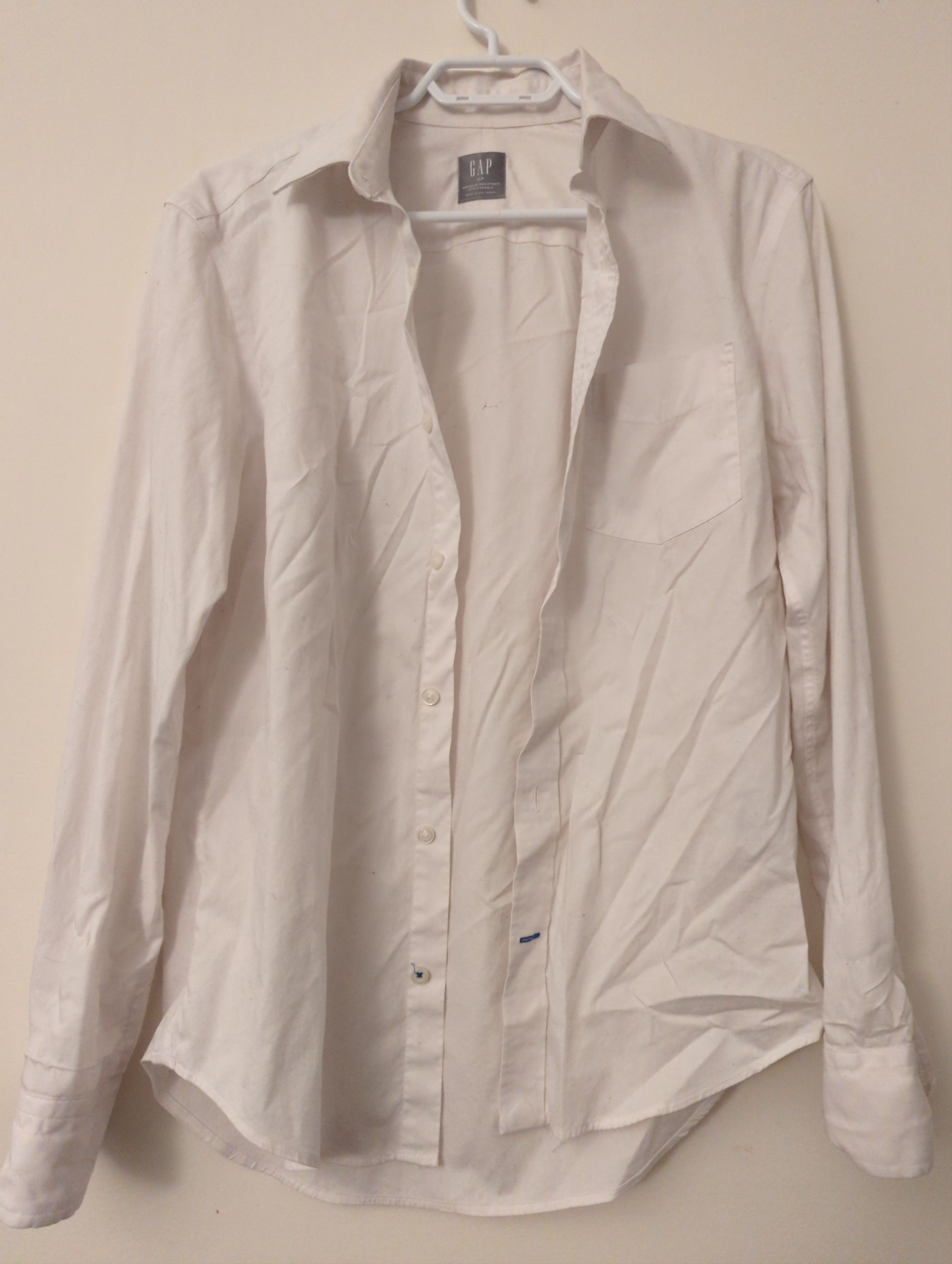 Gap Gap Wrinkle Resistant Button Up Dress Shirt Size US S / EU 44-46 / 1 - 1 Preview