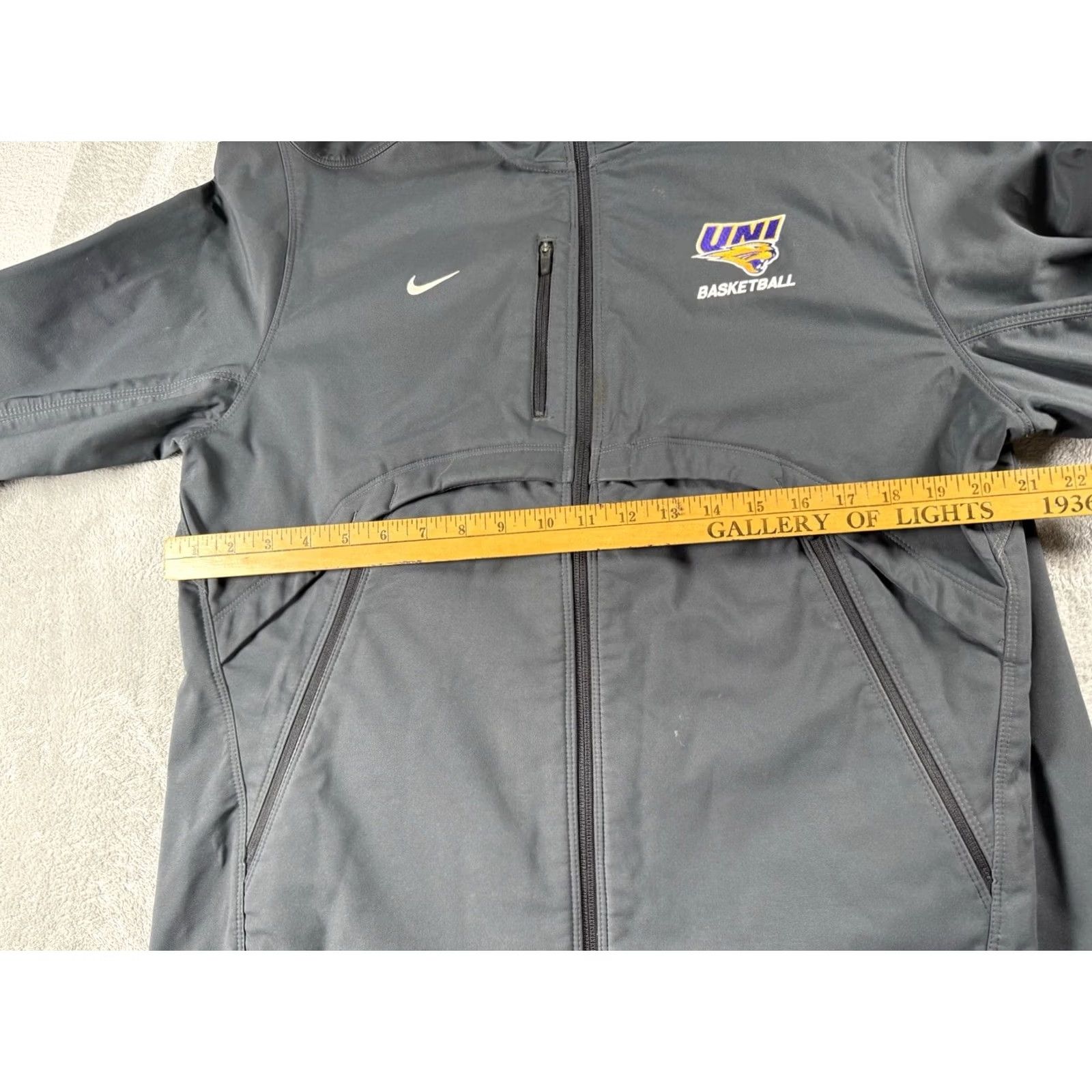 Nike Nike University Northern Iowa Zip Up Jacket Mens M College Varsity Athleisure Green Size US M / EU 48-50 / 2 - 2 Thumbnail