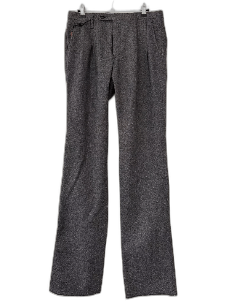 Missoni Missoni Gray Houndstooth Wool Trousers Size 42" / US 20 - 1 Thumbnail