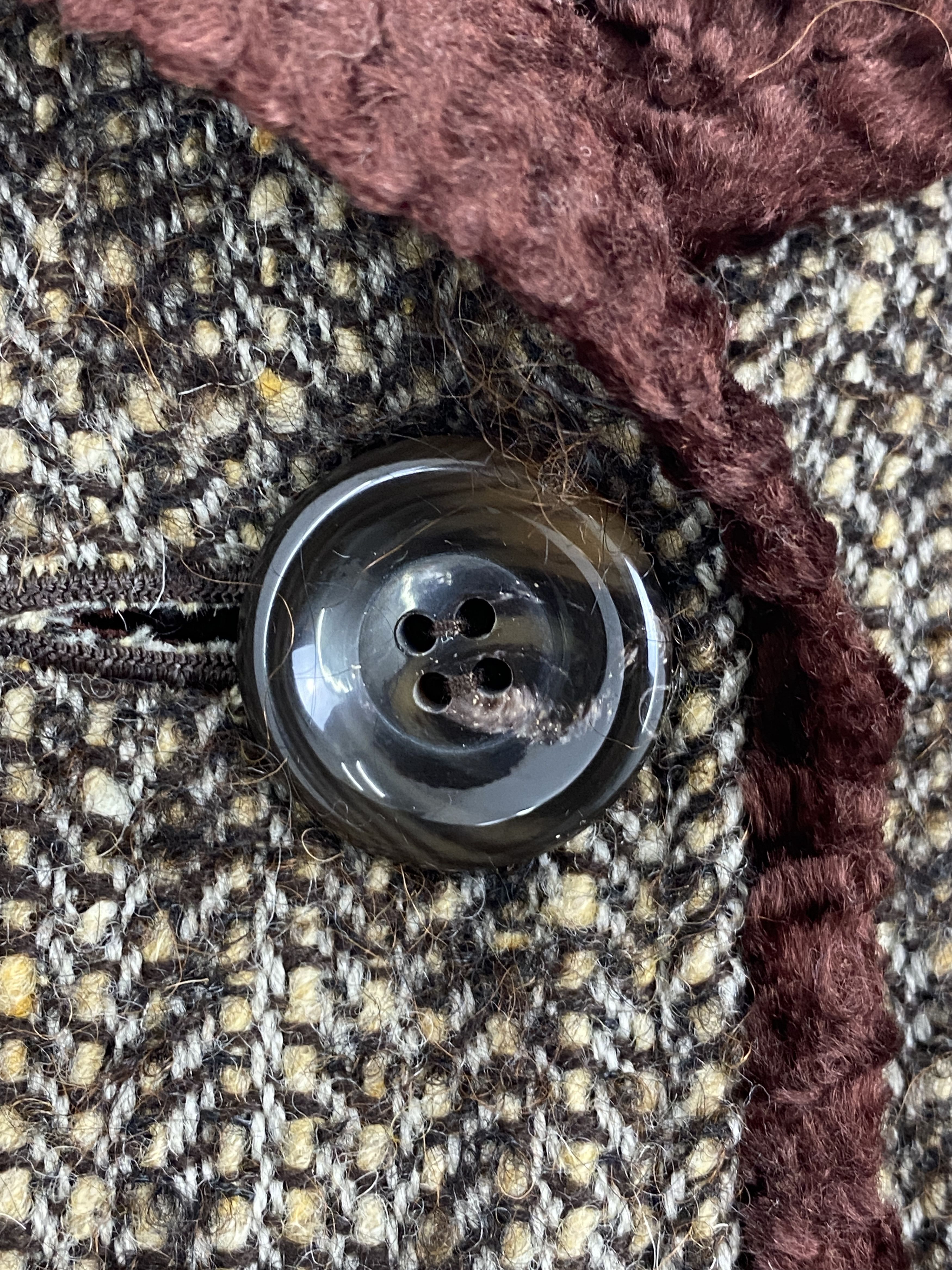 Japanese Brand × Vintage Vintage Comme Ca Du Mode Wool Peacoat Jacket Size US XXS / EU 40 - 13 Thumbnail