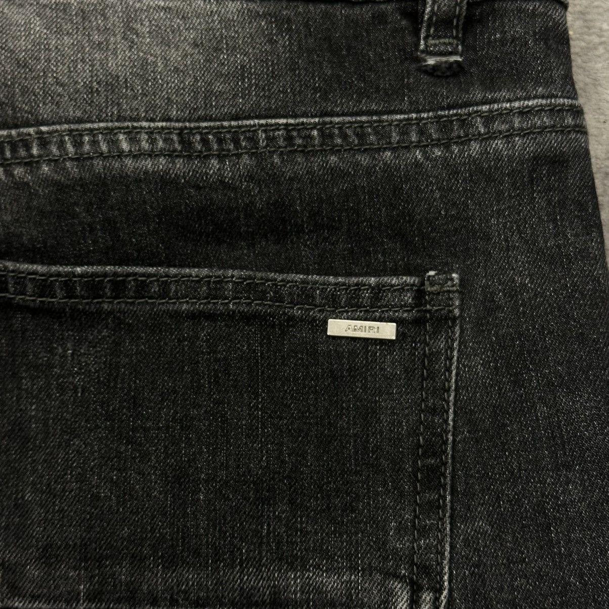 Amiri Amiri MX2 Black Black Patch Used 30 Size US 30 / EU 46 - 6 Thumbnail
