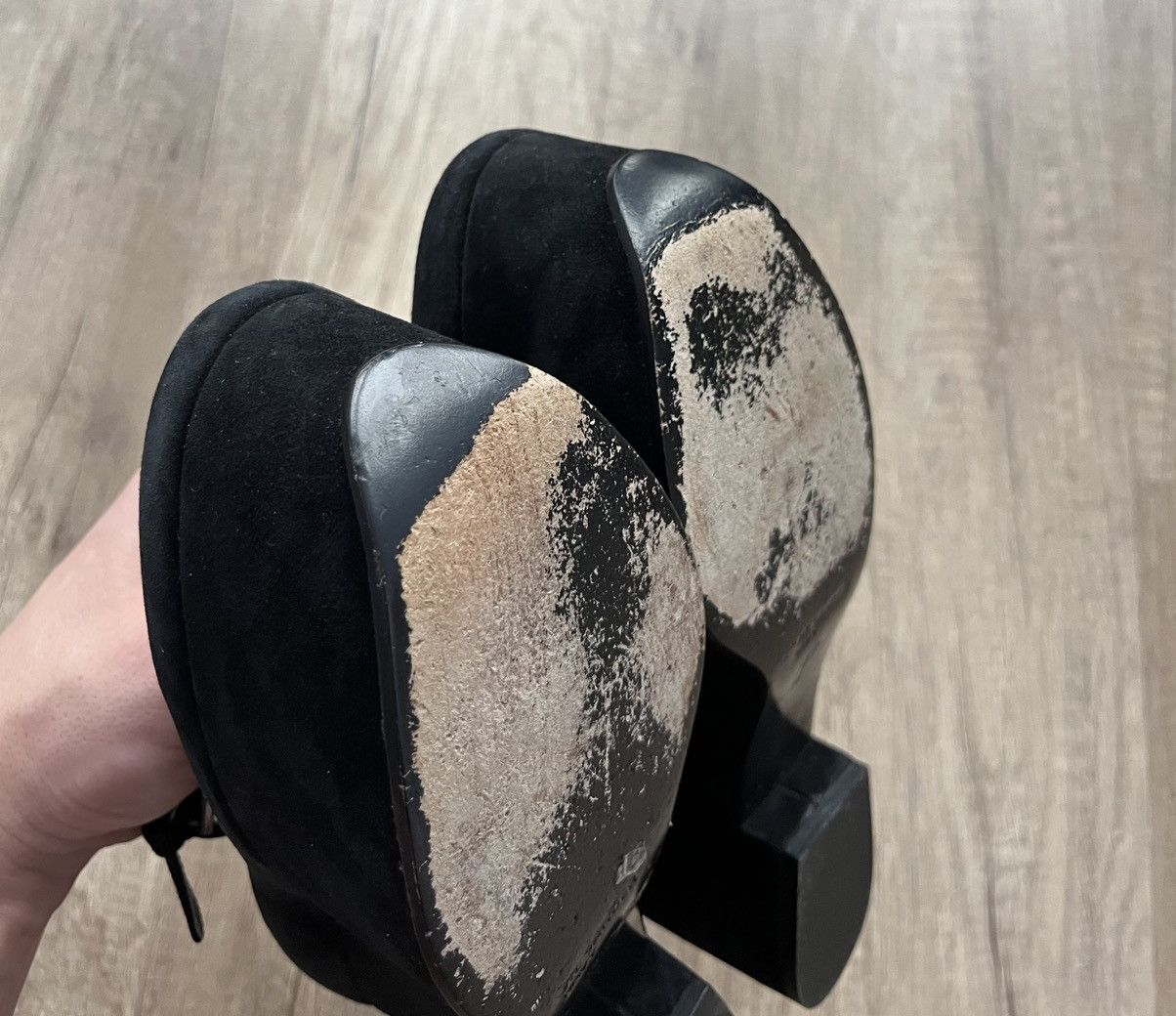 Jel Sander Helled Shoes Black Suede Size 37