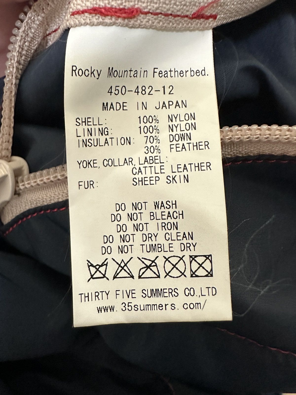 Rocky Mountain Featherbed Rocky Mountain Featherbed Down Vest – Leather Yoke Size US S / EU 44-46 / 1 - 9 Thumbnail
