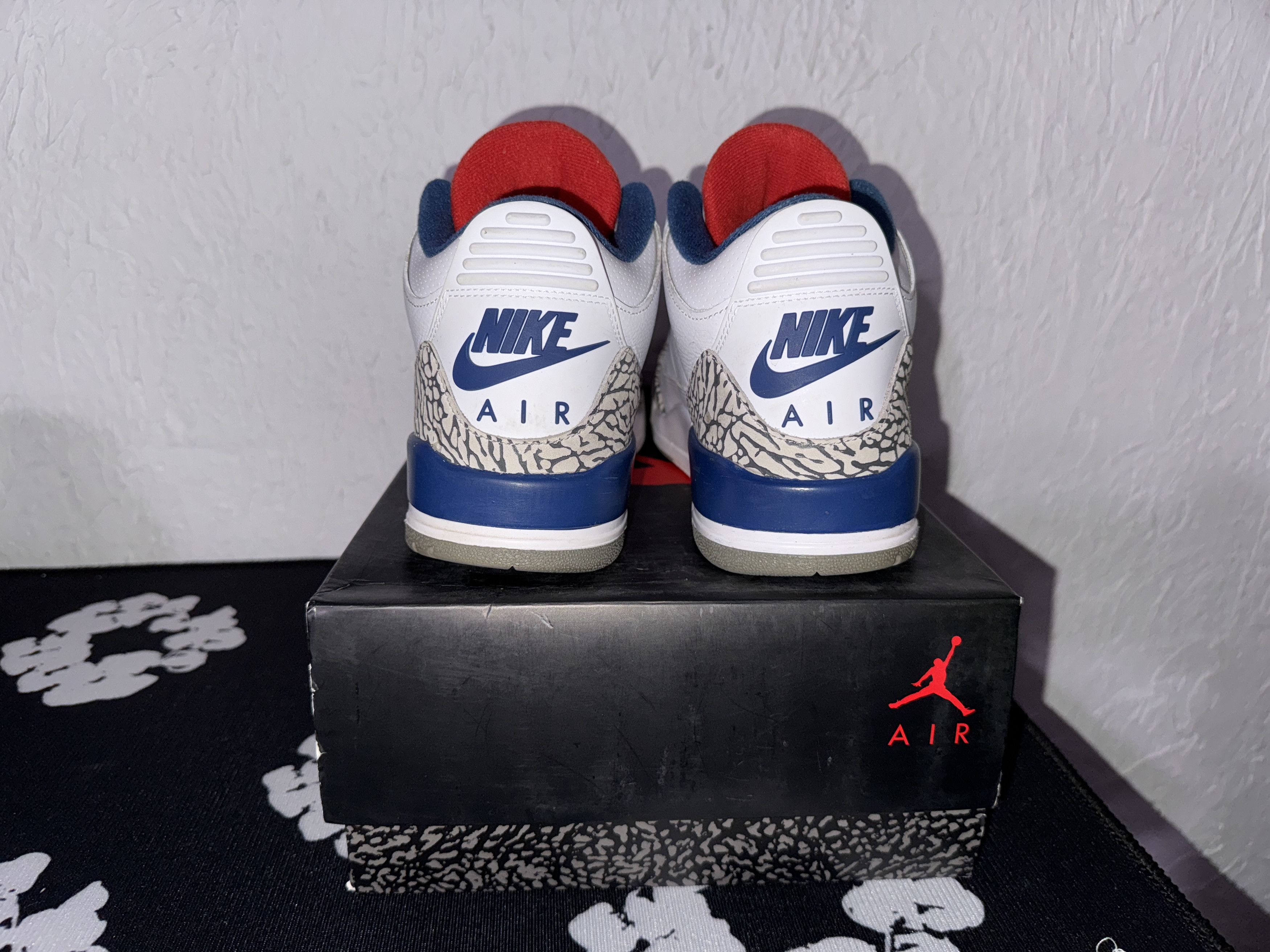 Jordan Brand × Nike US Size 9 - Nike Air Jordan 3 Retro OG Mid True Blue 2016 Size US 9 / EU 42 - 7 Thumbnail