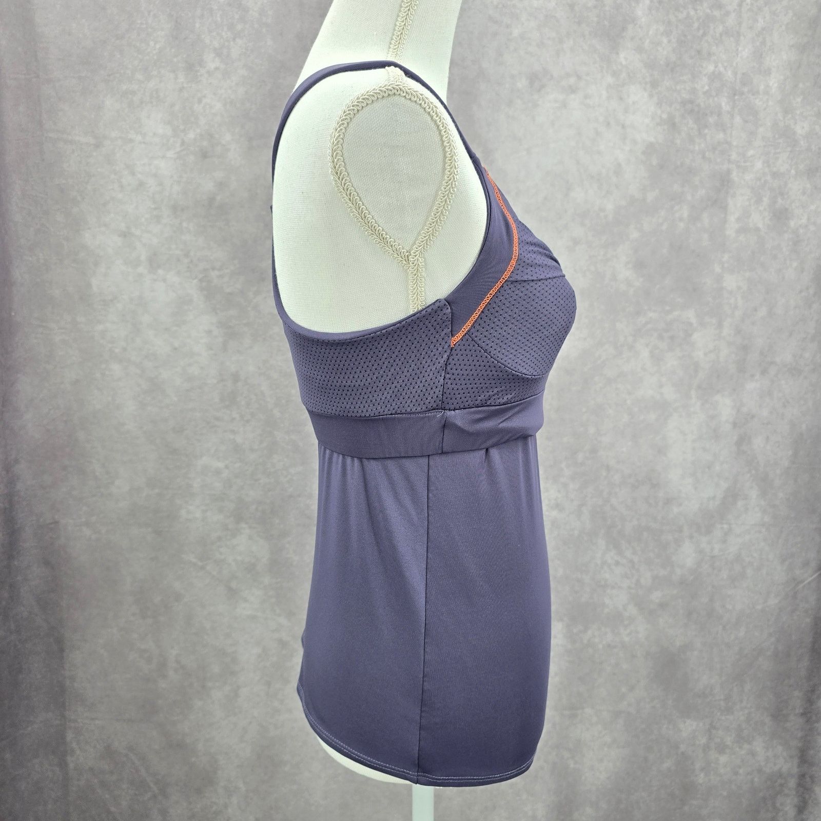 Other Lucky In Love Purple Crisscross Activewear Tank Tom Small Size S / US 4 / IT 40 - 3 Thumbnail
