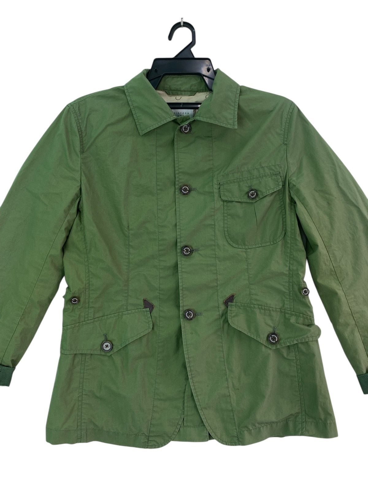 Mackintosh × Vintage Mackintosh Philosophy military olive green jacket Size XS / US 0-2 / IT 36-38 - 2 Thumbnail