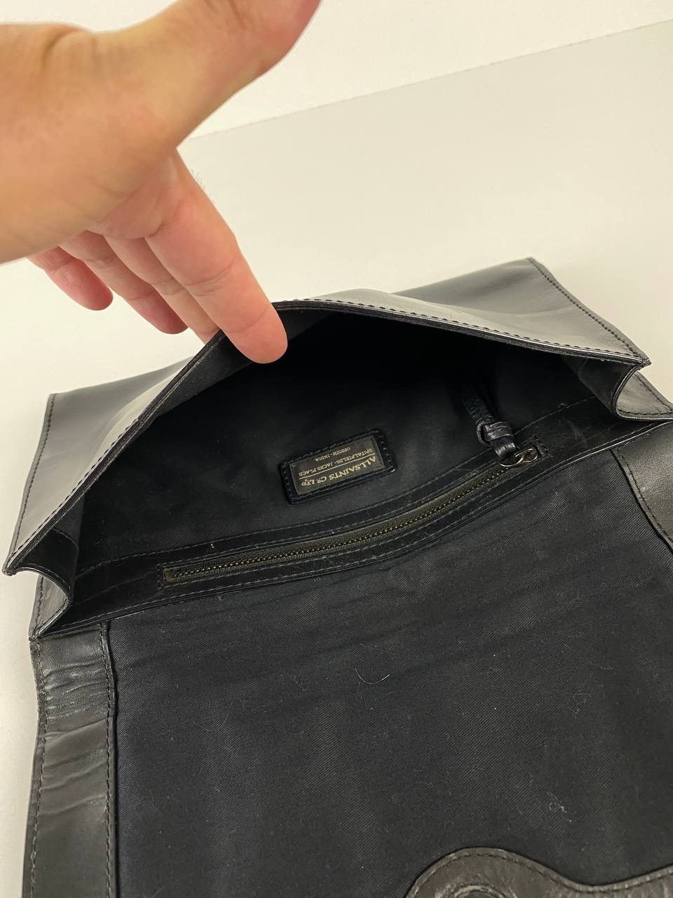 Allsaints Allsaints Jackson 2 evening clutch Leather Size ONE SIZE - 4 Thumbnail