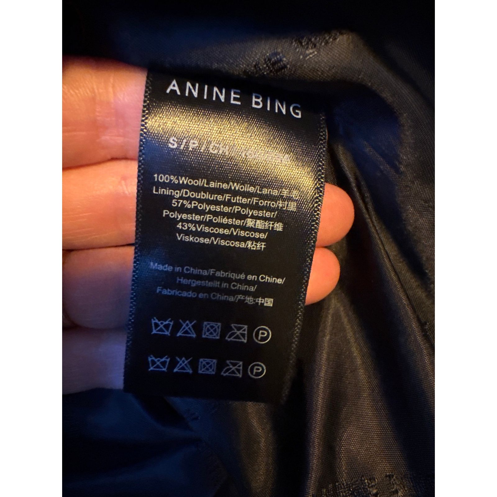 Anine Bing ANINE BING Oversized Wool 3 Button Overcoat Blazer Jacket Size S / US 4 / IT 40 - 6 Thumbnail