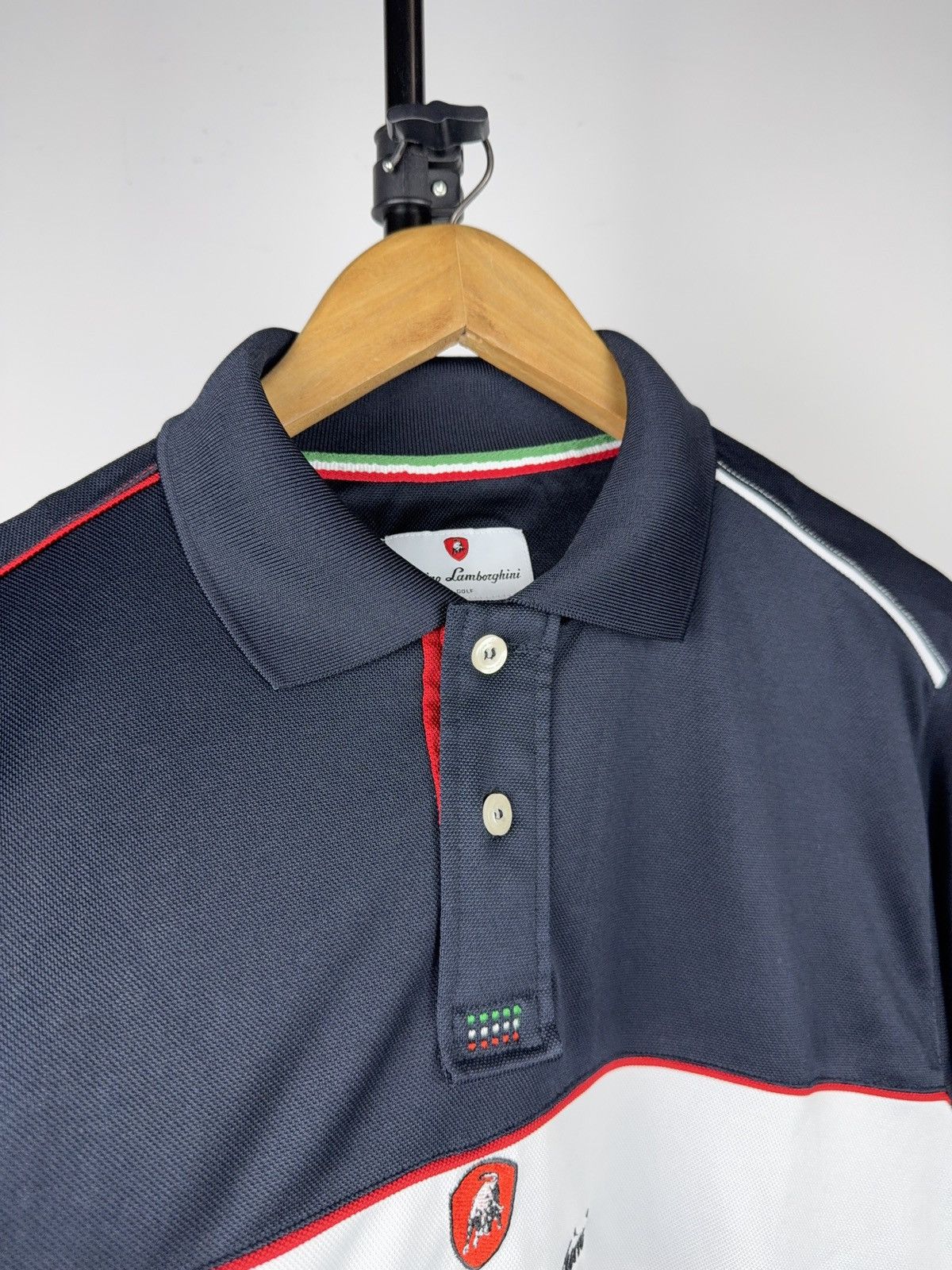Tonino Lamborghini Luxury 00s Torino Lamborghini Racing Polo Spyder Edition Size US L / EU 52-54 / 3 - 4 Thumbnail