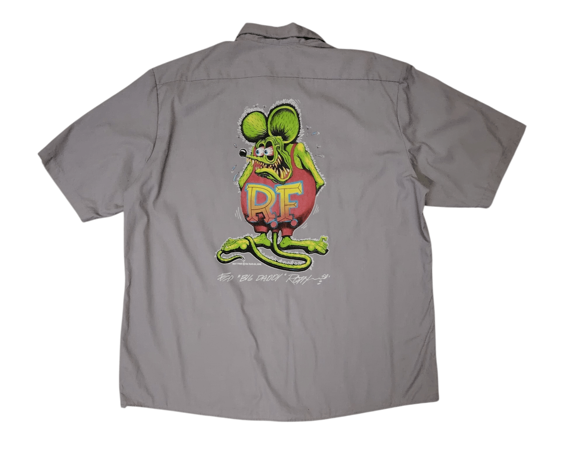 Dickies Vintage Rat Fink Dickies Workshirt Size US XXL / EU 58 / 5 - 1 Thumbnail