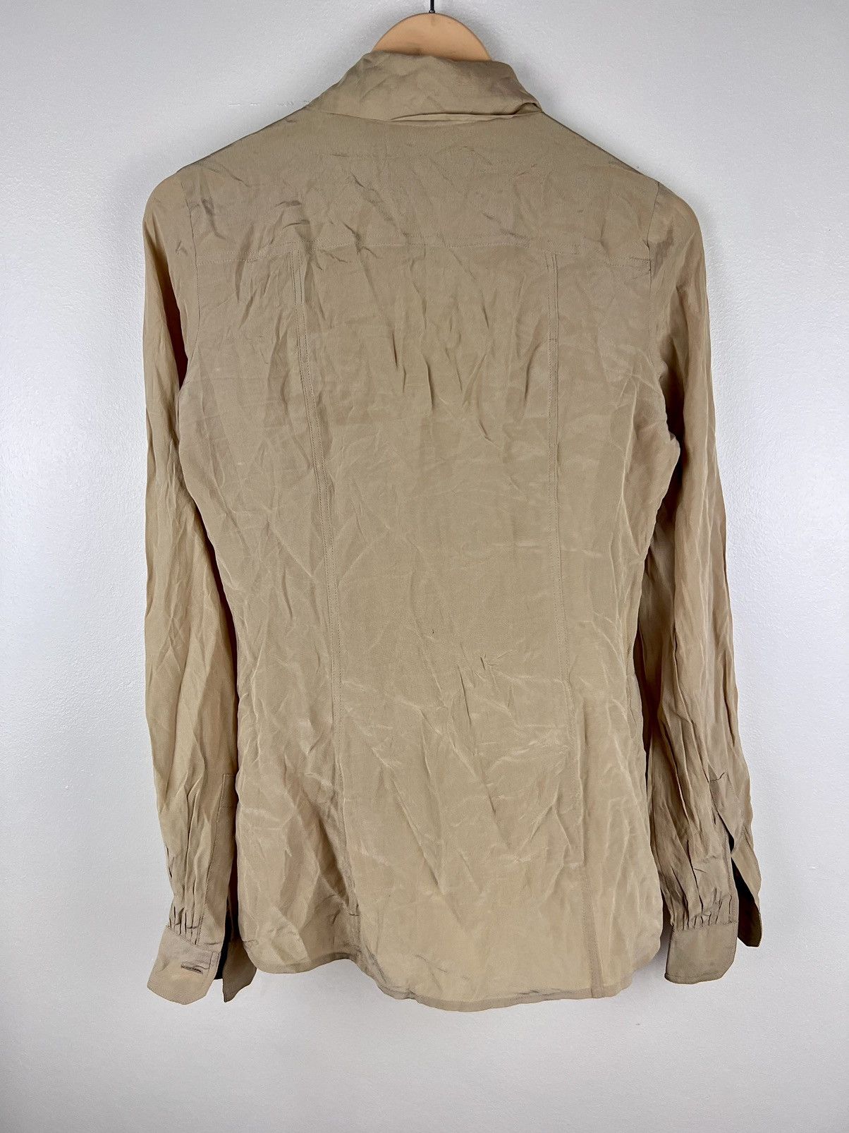 Gucci GUCCI 2013 UNIFORM SILK LONGSLEEVE Size L / US 10 / IT 46 - 8 Thumbnail
