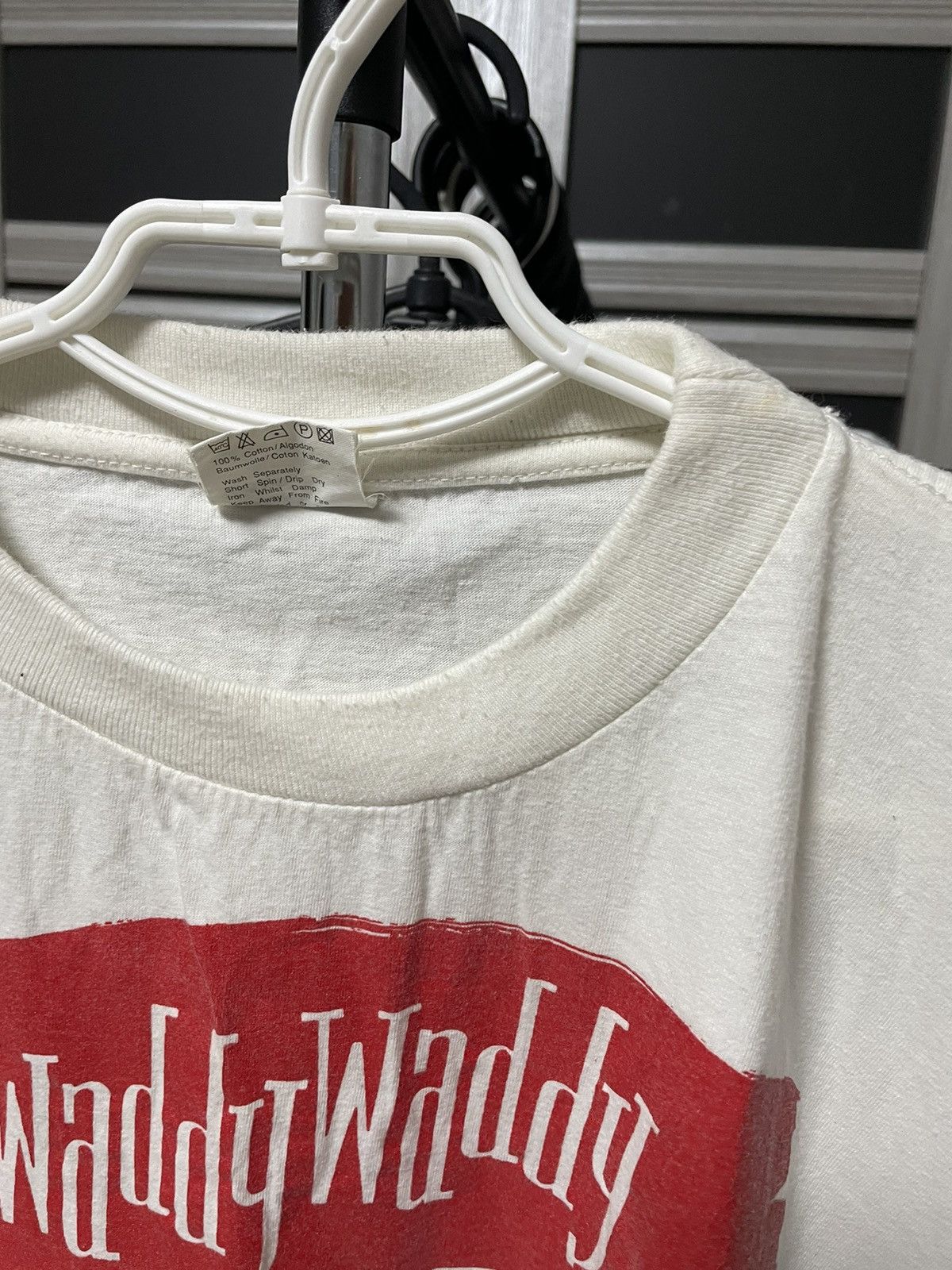 Band Tees × Vintage 80s Vintage Showaddywaddy The Best Steps To Heaven T-Shirt Size US XL / EU 56 / 4 - 13 Thumbnail