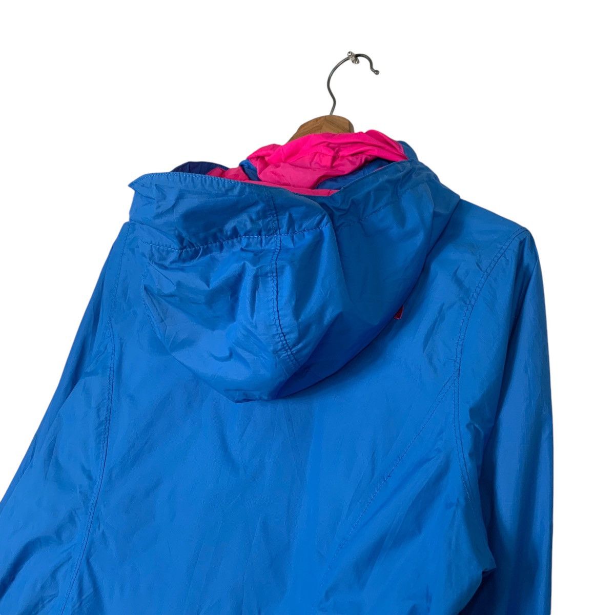 The North Face THE NORTH FACE Blue Hoodie Jacket Rain Jacket #1241-C56 Size S / US 4 / IT 40 - 9 Thumbnail