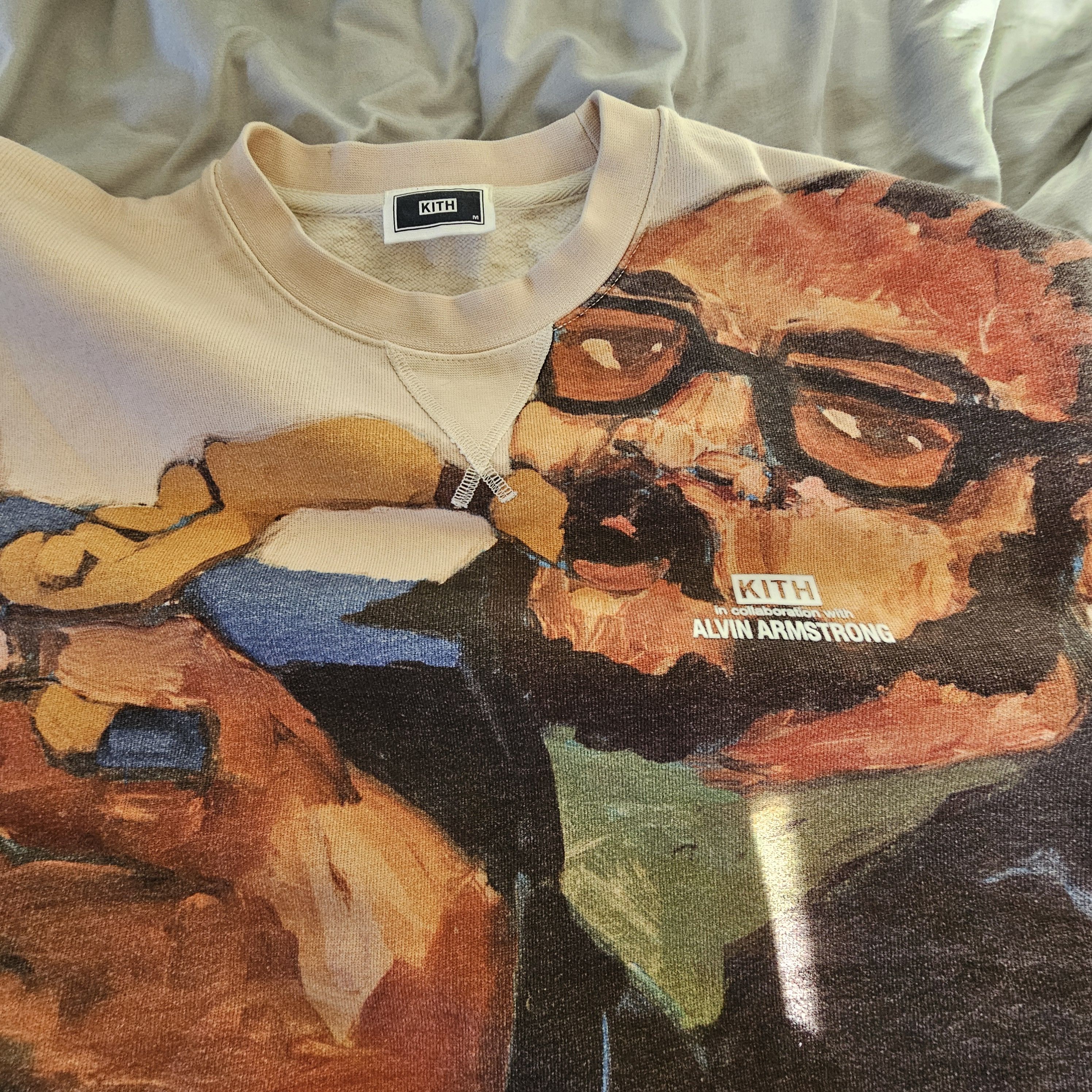 Kith Alvin Armstrong Kith Artist Series Capsule 2025 Crewneck M Size US M / EU 48-50 / 2 - 2 Thumbnail