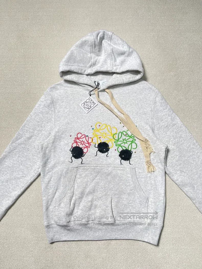Loewe Loewe SS22 multi-color Logo small coal ball print hoodie Size XS / US 0-2 / IT 36-38 - 1 Thumbnail