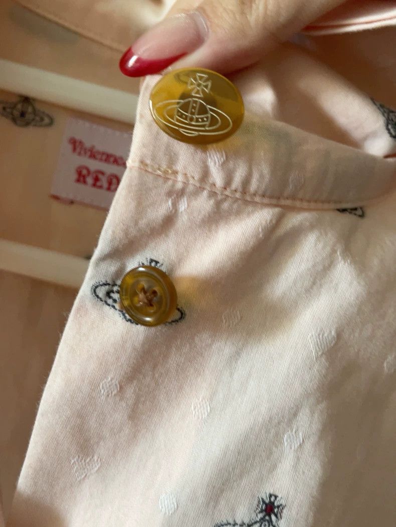 Vivienne Westwood Vivienne Westwood size2 Pink Saturn long-sleeved shirt Size M / US 6-8 / IT 42-44 - 5 Thumbnail