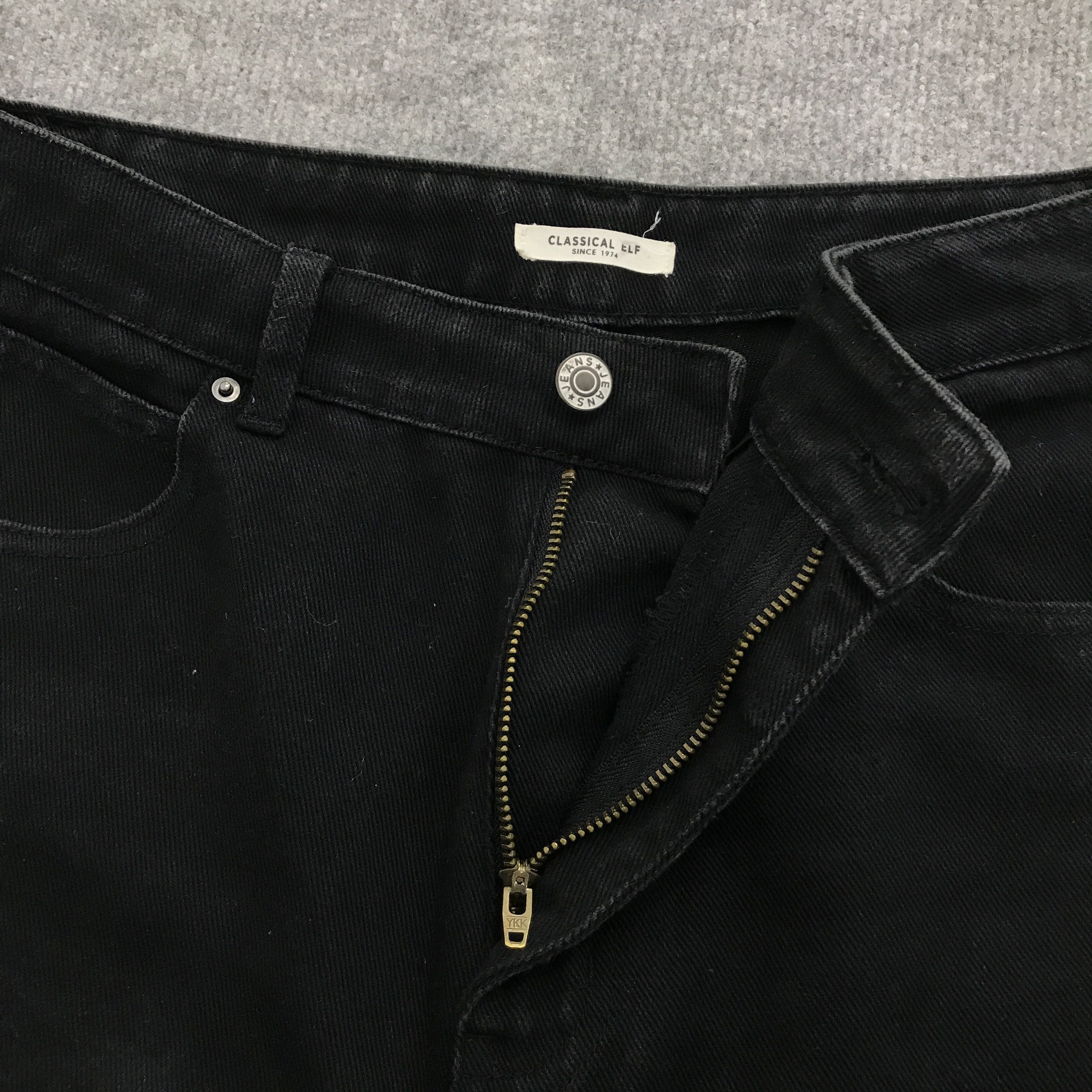 Japanese Brand Japan style classical baggy Black denim pants Size US 30 / EU 46 - 11 Thumbnail
