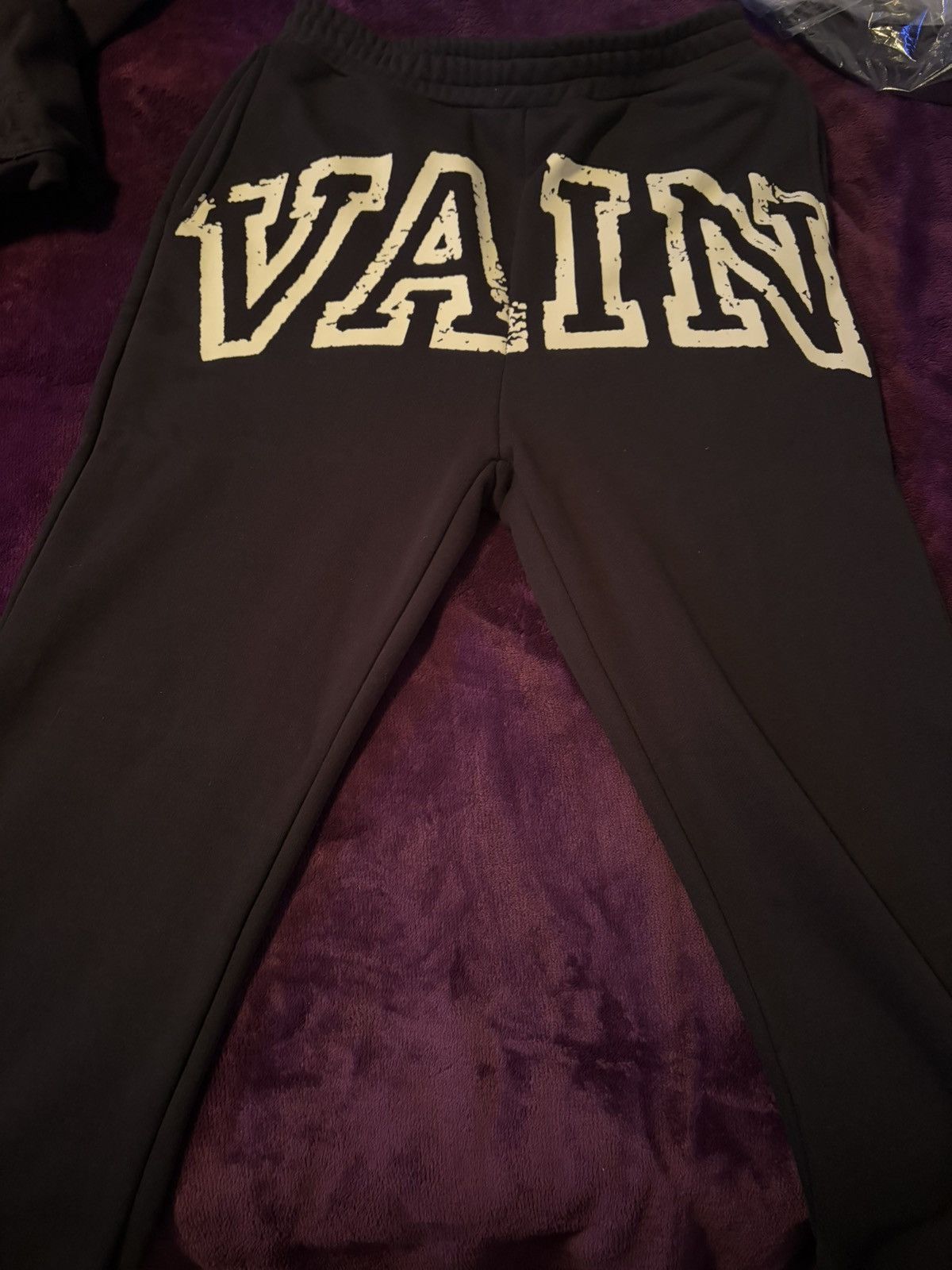 Saint Vanity Saint Vanity Vain Sweatpants “Black” Size US 37 - 1 Thumbnail