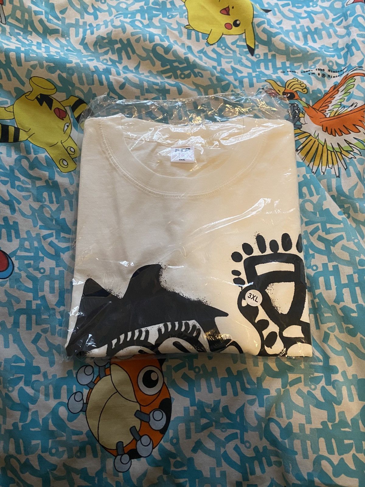 Fuck The Population FTP + SLAWN BORIS TEE - WHITE - 3XL XXXL Size US XXL / EU 58 / 5 - 2 Thumbnail