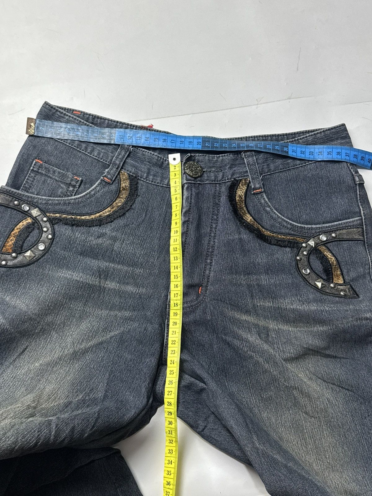 If Six Was Nine Flare Japanese Denim Casa Jeans Styled Size US 29 - 6 Thumbnail