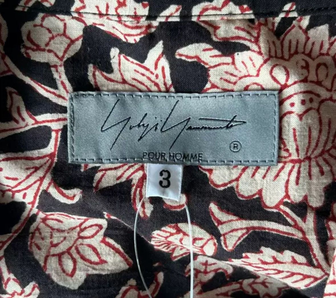 Yohji Yamamoto Yohji Yamamoto 22ss full printed floral short sleeved shirt Size US L / EU 52-54 / 3 - 4 Thumbnail