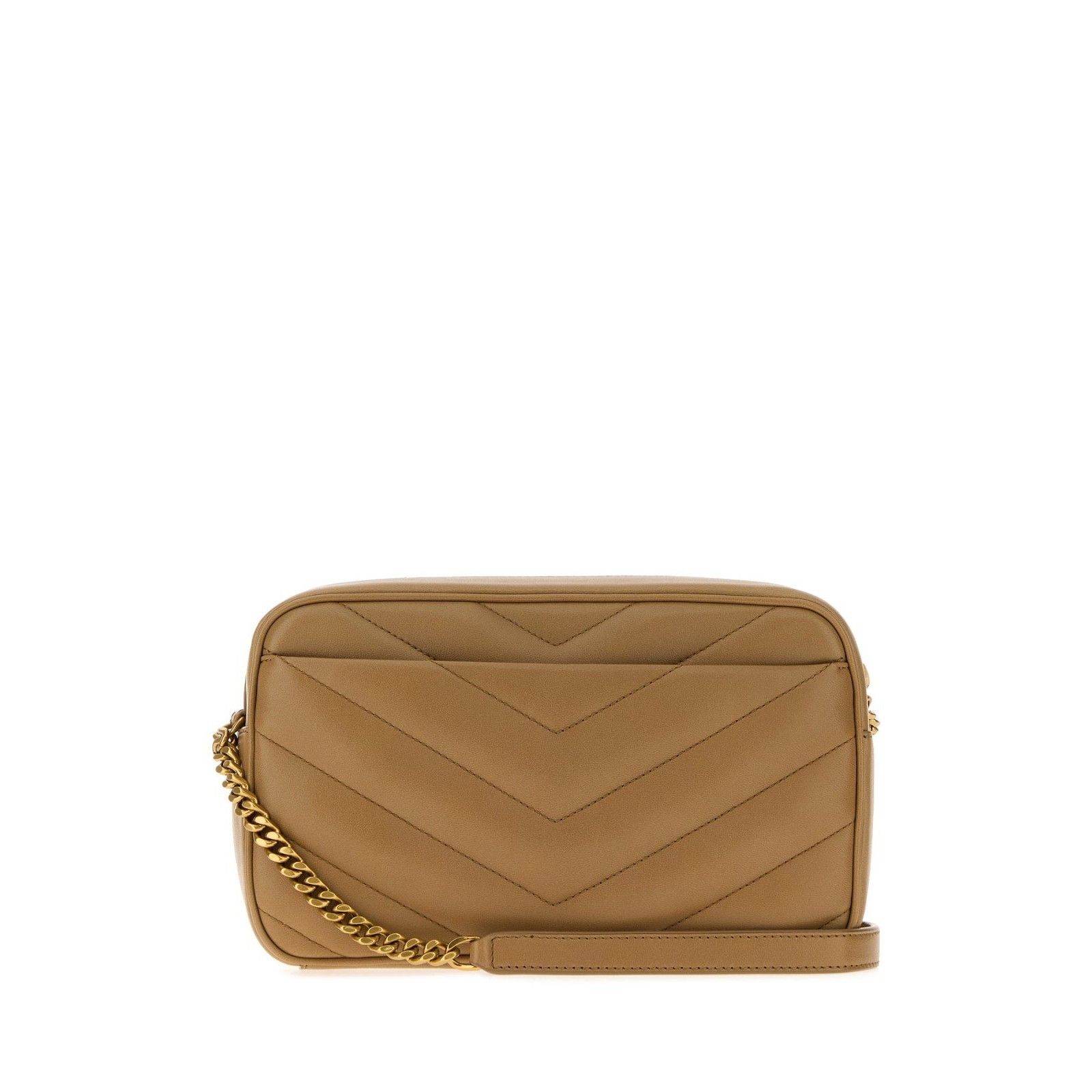 Saint Laurent Paris SAINT LAURENT $1950 Loulou Natural Tan Camera Bag New & Auth Size ONE SIZE - 3 Thumbnail
