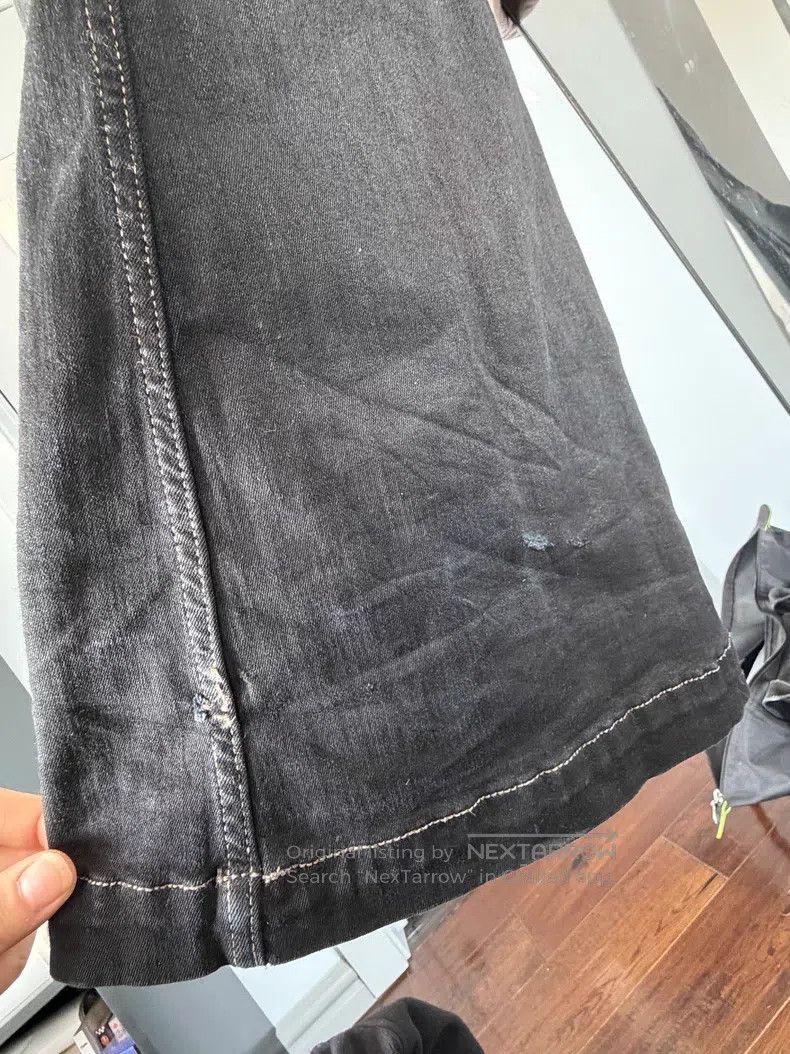 Rick Owens Rick Owens High-Waisted Black Denim Pants Size US 26 / EU 42 - 7 Thumbnail