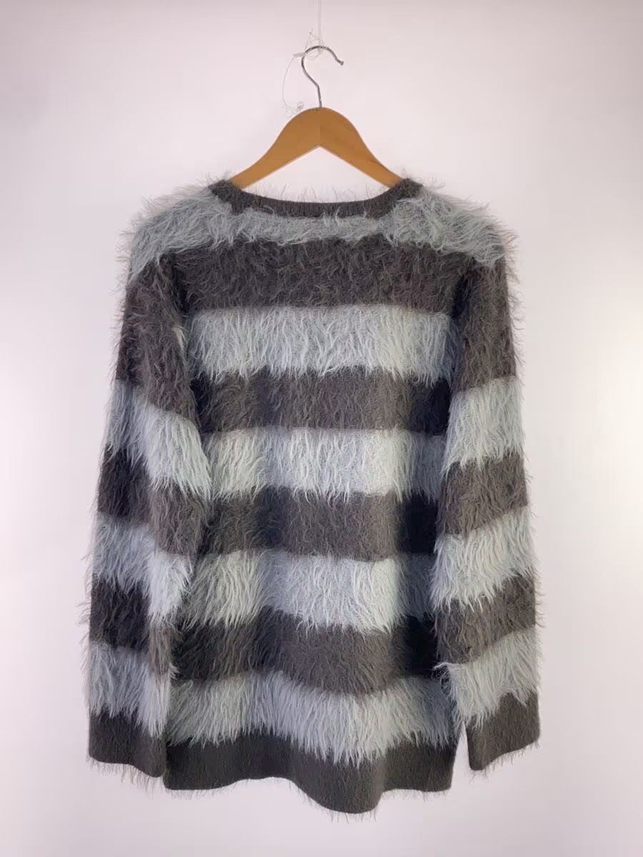Number (N)ine Fluffy Striped Knit Sweater Size US L / EU 52-54 / 3 - 2 Thumbnail