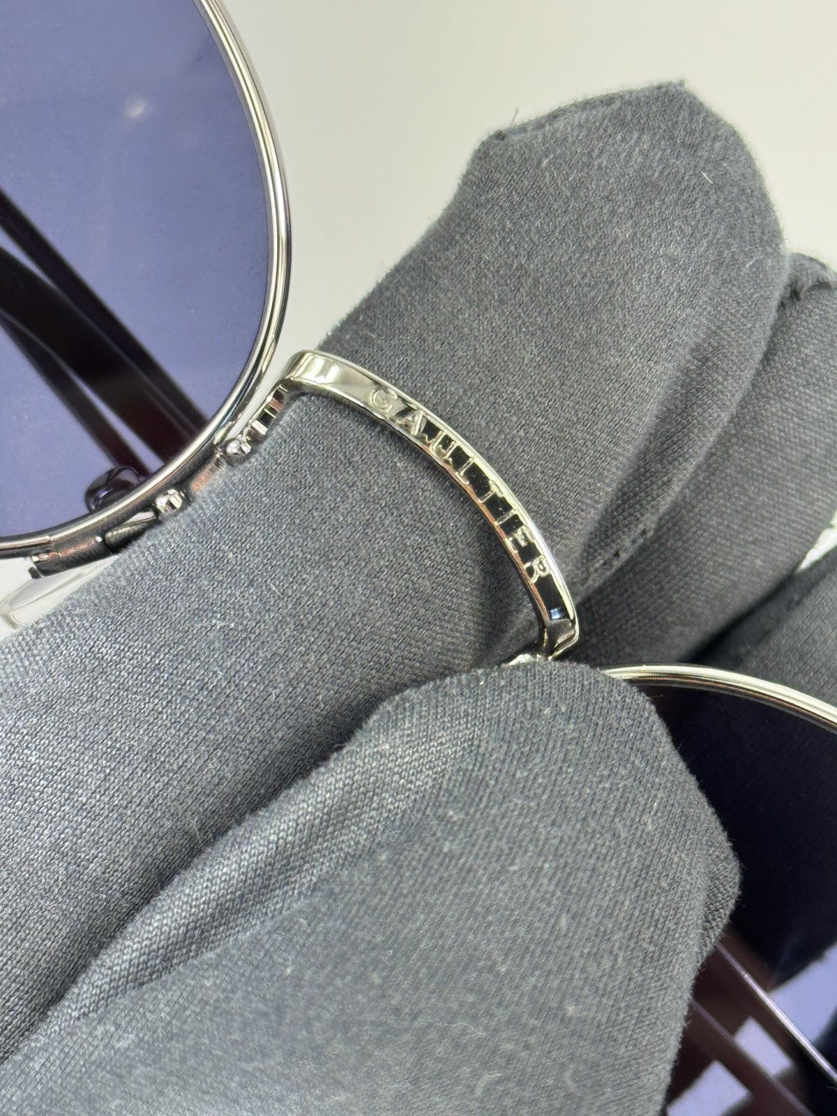 Jean Paul Gaultier BLUE LENSE SUNGLASSES Size ONE SIZE - 3 Thumbnail