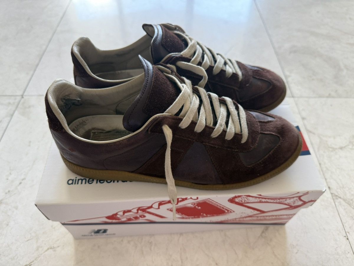 Maison Margiela Maison Margiela replica gats - **RARE** Burgundy/Red Size US 9 / EU 42 - 3 Thumbnail