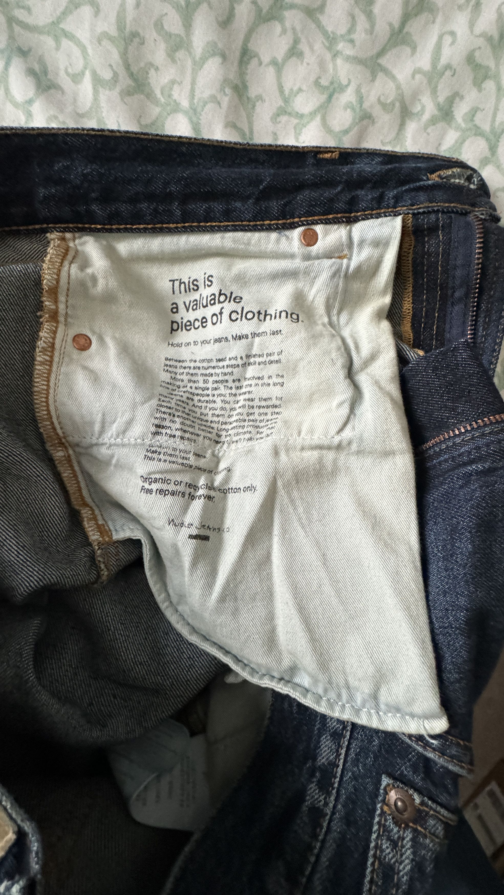 Nudie Jeans Nudie jeans size 48 Size US 32 / EU 48 - 4 Thumbnail