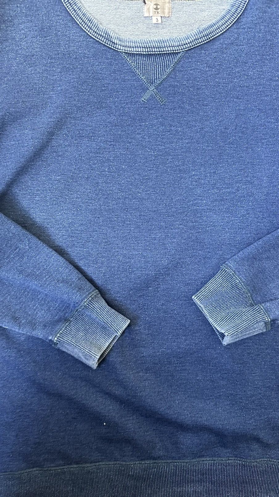 Vintage VINTAGE TK TAKEO KIKUCHI DENIM COLOUR SWEATSHIRT Size US M / EU 48-50 / 2 - 2 Thumbnail