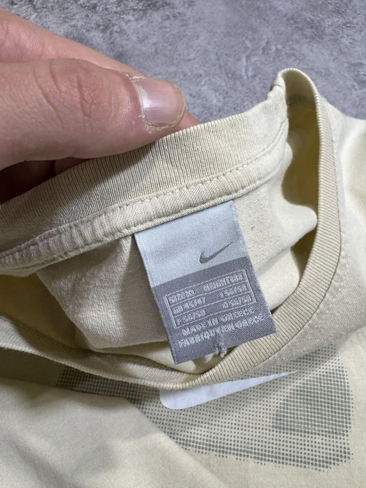 Nike × Vintage 90s Nike Swoosh Vintage Y2K Retro Tee T-Shirts Size US XL / EU 56 / 4 - 9 Thumbnail