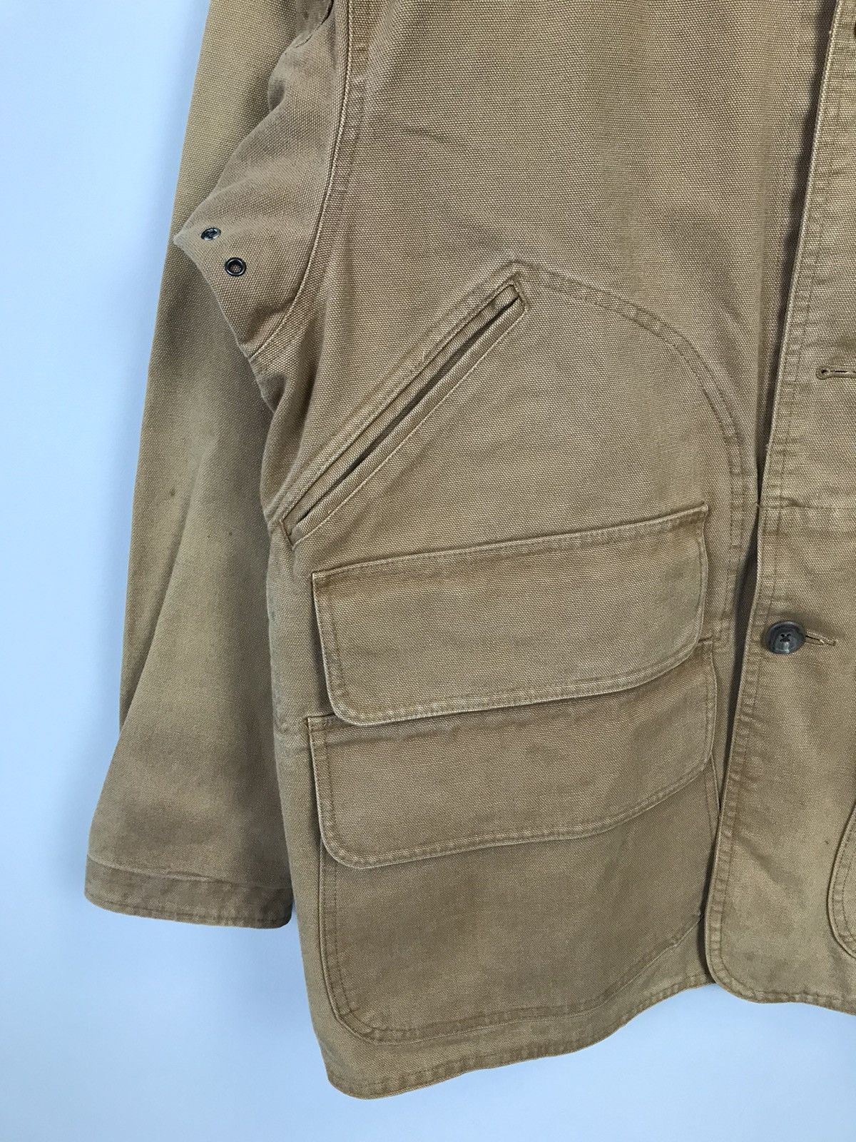 Polo Ralph Lauren Polo Ralph Lauren Canvas Hunting/Shoot Corduroy Trim Jacket Size US M / EU 48-50 / 2 - 7 Thumbnail