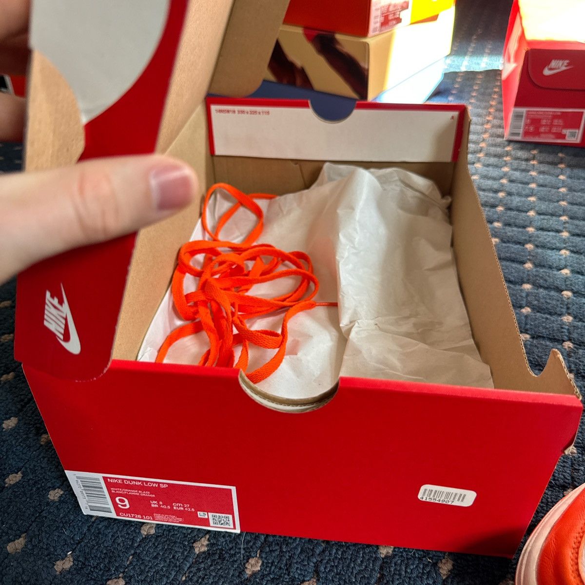 Nike Nike Dunk Low Syracuse Size US 9 / EU 42 - 5 Thumbnail